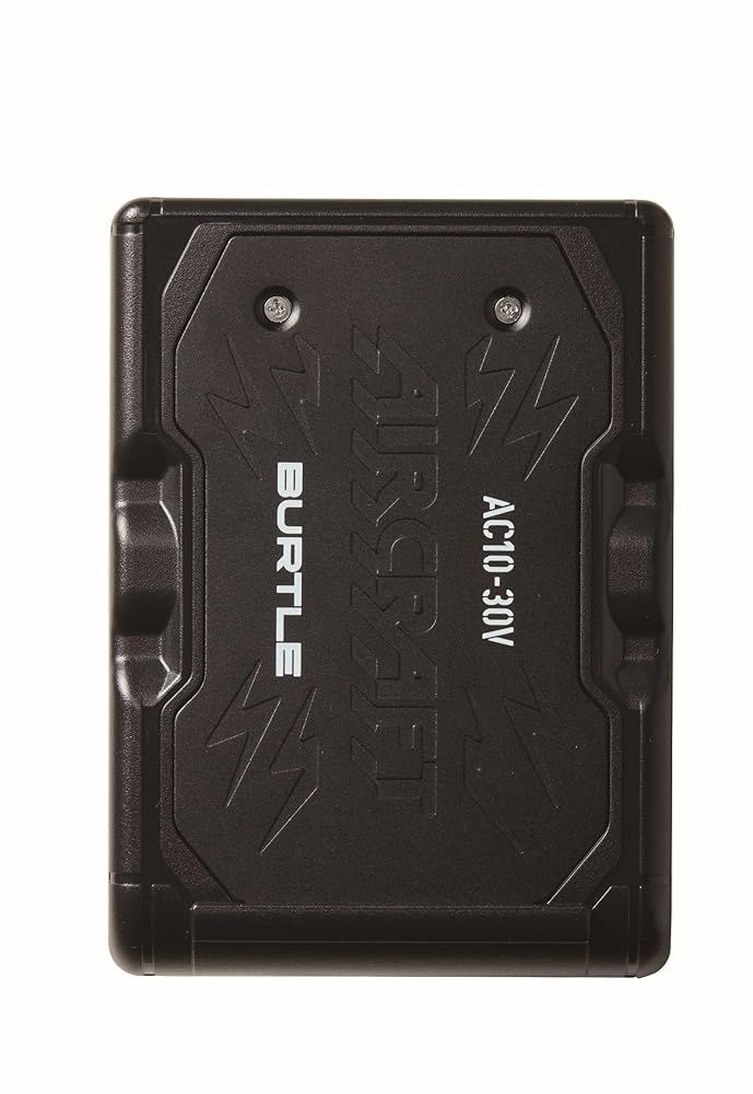 BURTLE バートル エアークラフト2026年モデル 30Vリチウムイオンバッテリー マットブラック AC10 78 F