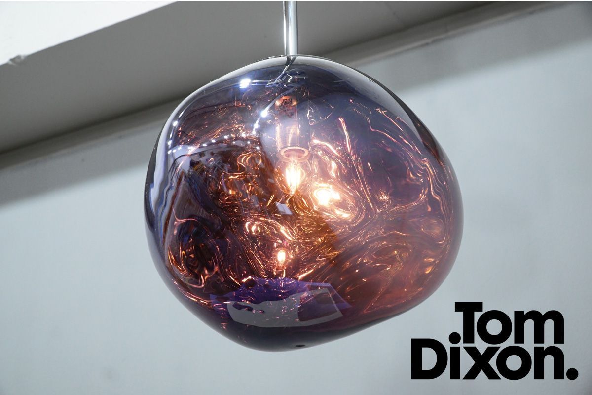 展示極美品 Tom Dixon.(トム・ディクソン) Melt Pendant 30(メルト ペンダントライト 30) クラシック スモーク 照明22.5万020608