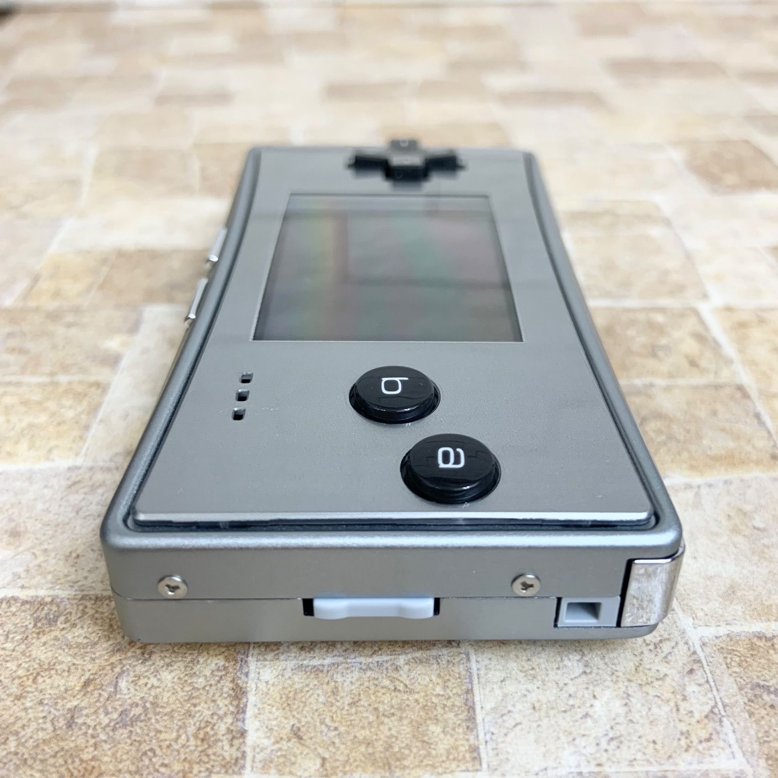未使用に近い】希少 GAME BOY micro ゲームボーイミクロ GBm シルバー