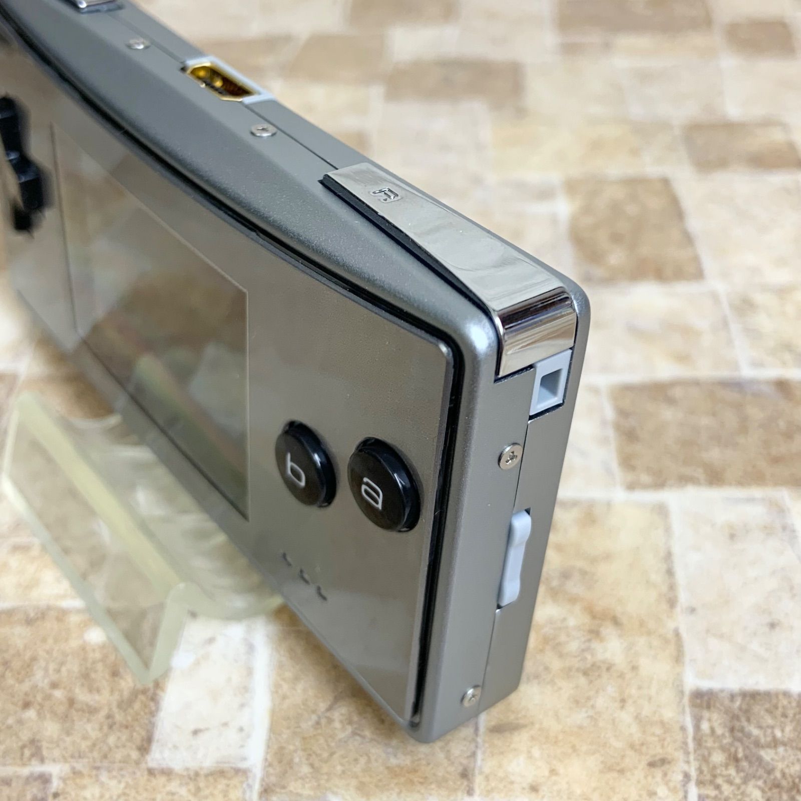 未使用に近い】希少 GAME BOY micro ゲームボーイミクロ GBm シルバー 