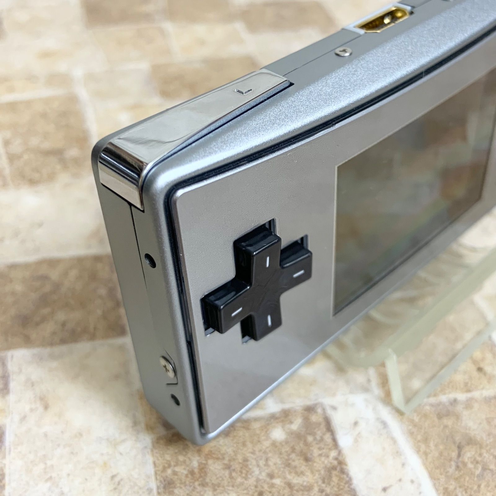 未使用に近い】希少 GAME BOY micro ゲームボーイミクロ GBm シルバー