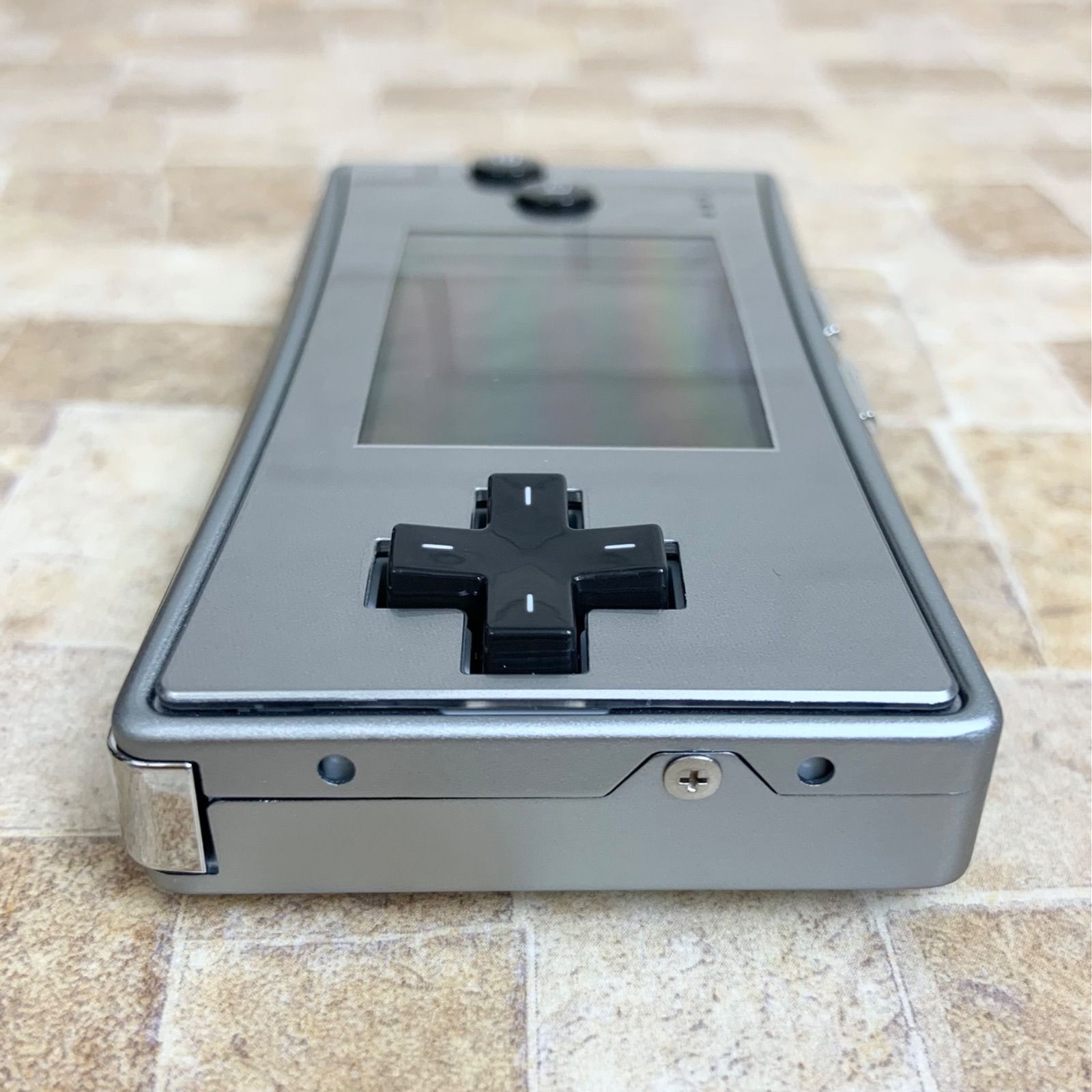 未使用に近い】希少 GAME BOY micro ゲームボーイミクロ GBm シルバー