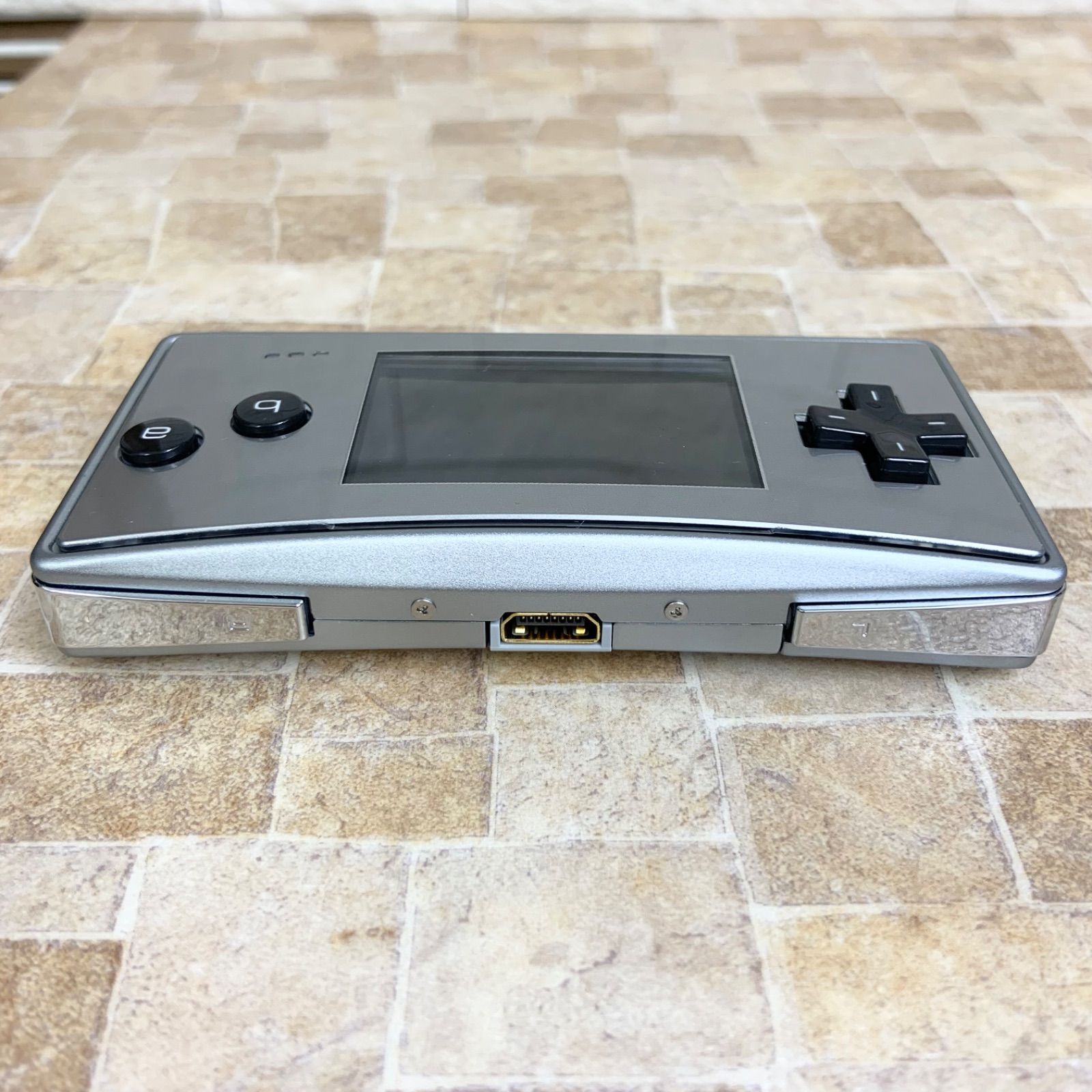 未使用に近い】希少 GAME BOY micro ゲームボーイミクロ GBm シルバー 
