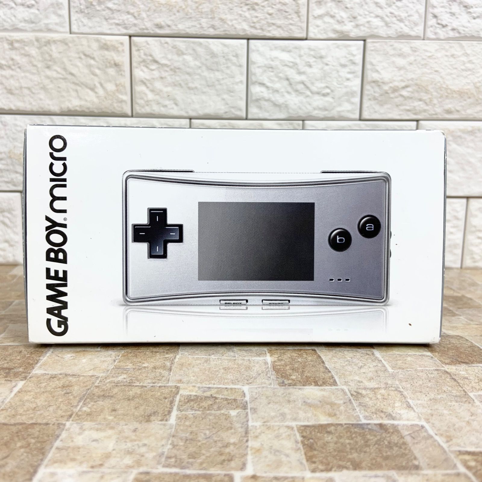 未使用に近い】希少 GAME BOY micro ゲームボーイミクロ GBm シルバー