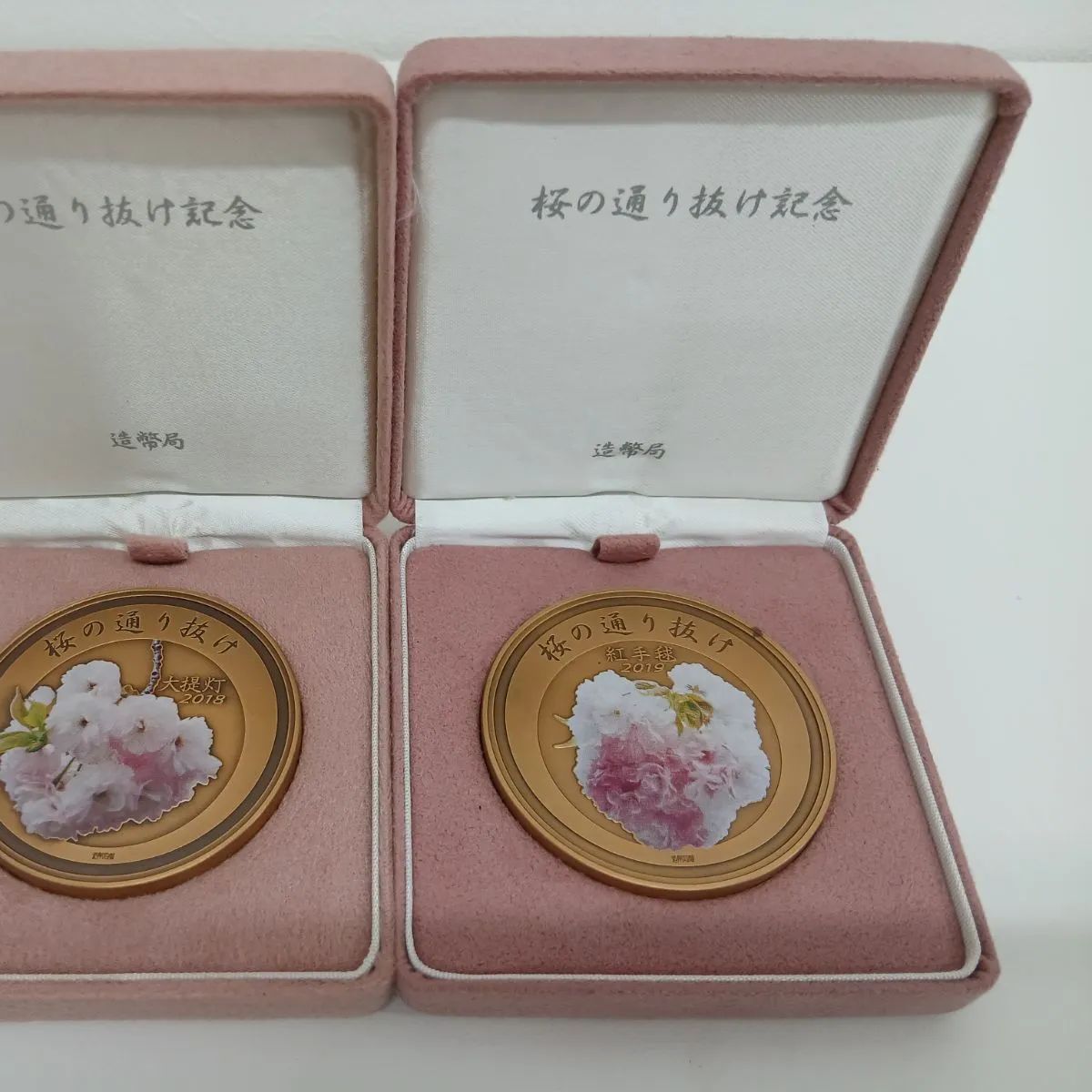 平成30年、31年 桜の通り抜け記念 メダル 銅 2枚セット【A】 - メルカリ