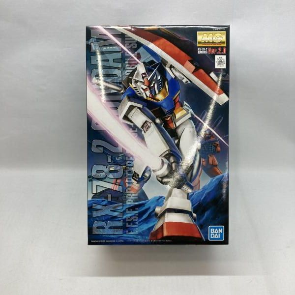 【中古】ｶﾞﾝﾀﾞﾑ）バンダイ MG RX-78-2 ガンダム Ver.2.0 1/100 開封品 機動戦士ガンダム[97][240097245106]