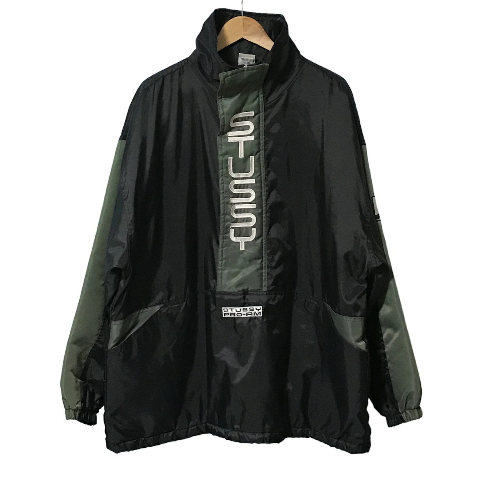 [城東75-046] STUSSY ステューシー ナイロンアノラック PRO-AM