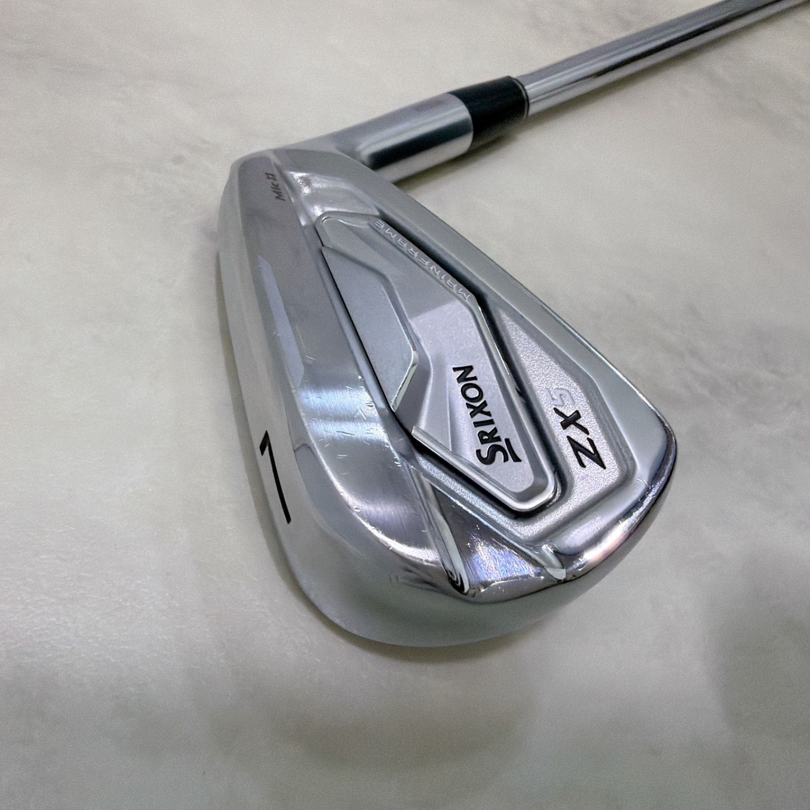 silver さん 専用〜！ 新品グリップ 美品 SRIXON ZX5 MK2 7番アイアン スチール N.S.PRO