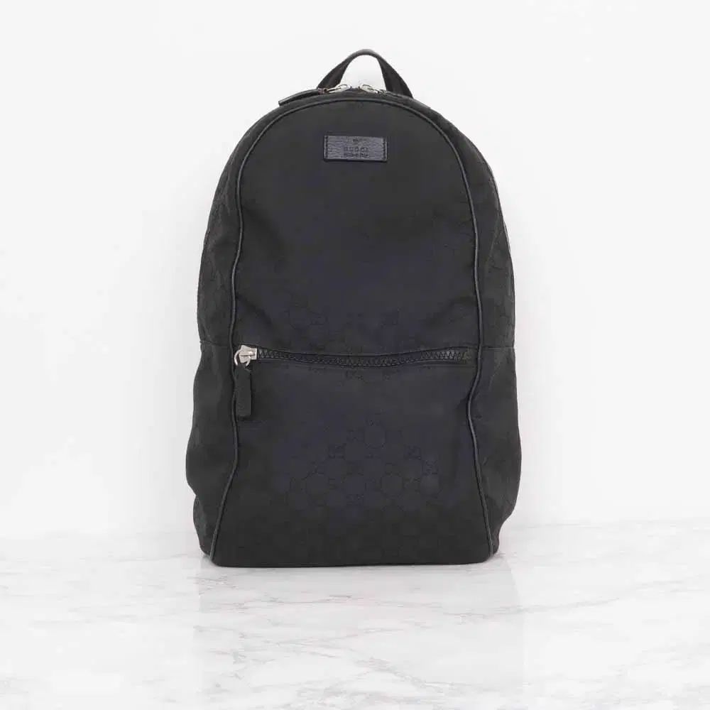 グッチ GG ロゴ Supreme シュプリーム ナイロン ファブリック バックパック 449181
