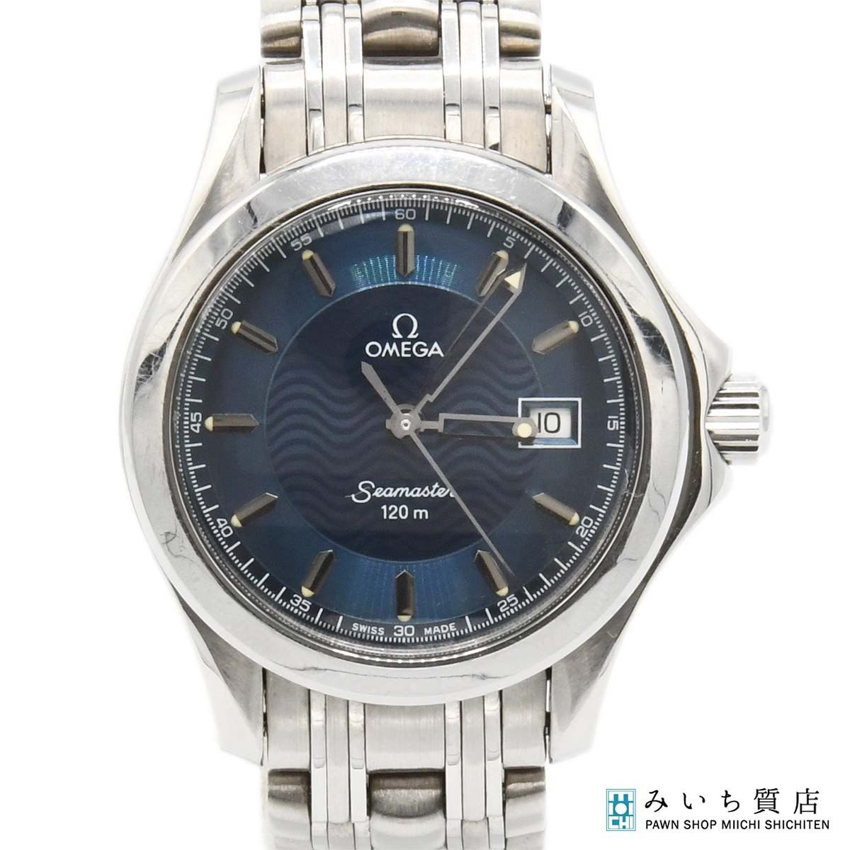 稼働 腕時計 OMEGA オメガ SeaMaster シーマスター 596.1501 cal.1424 257181 QZ 2026.5月電池交換済 H20906