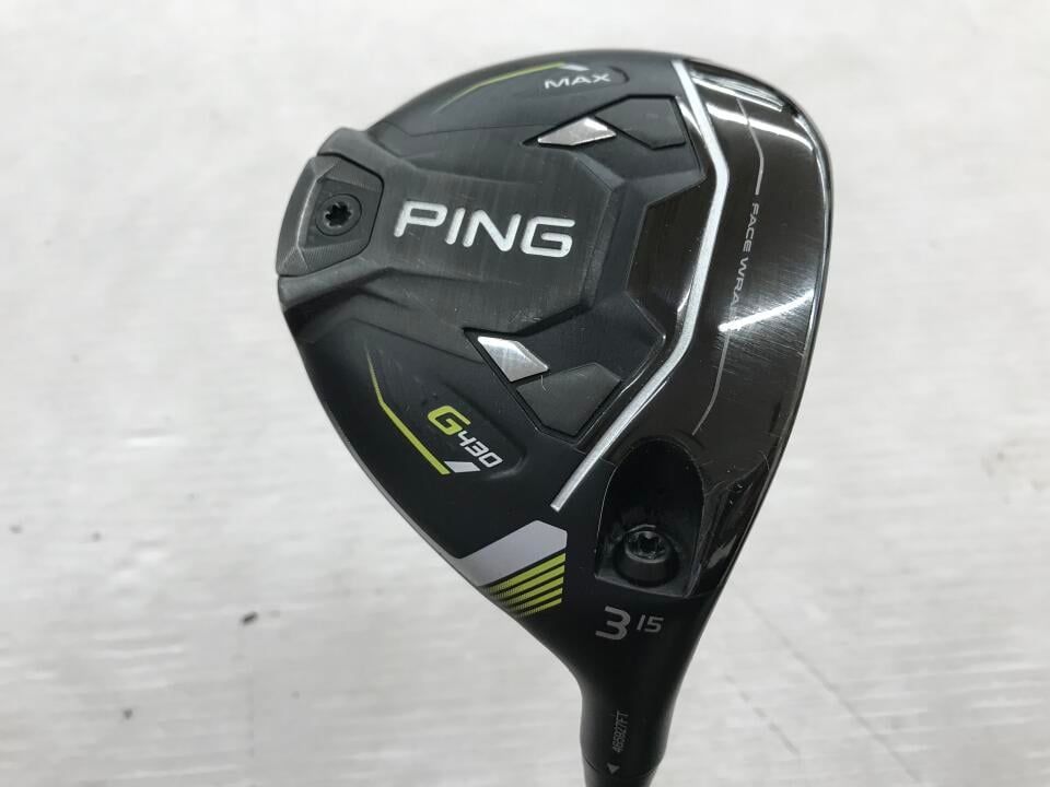 ピン　G430 MAX　15度　TOUR 2.0 BLACK 65　Sフレックス　フェアウェイウッド　中古【最短即日発送】