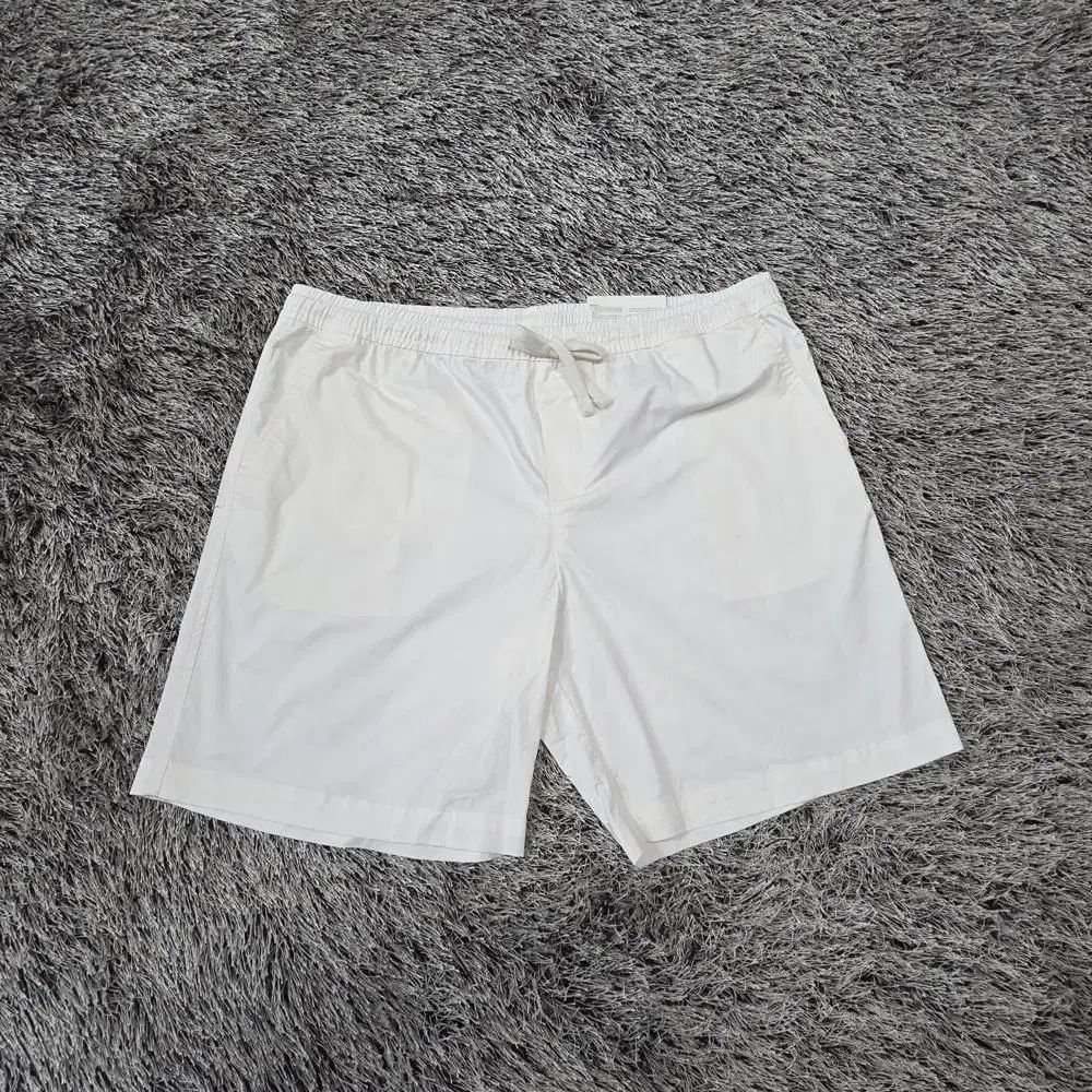 トレッドクラブ オーバーサイズ 白 バンディング ハーフパンツ/メンズ(3XL)/B1159/新品