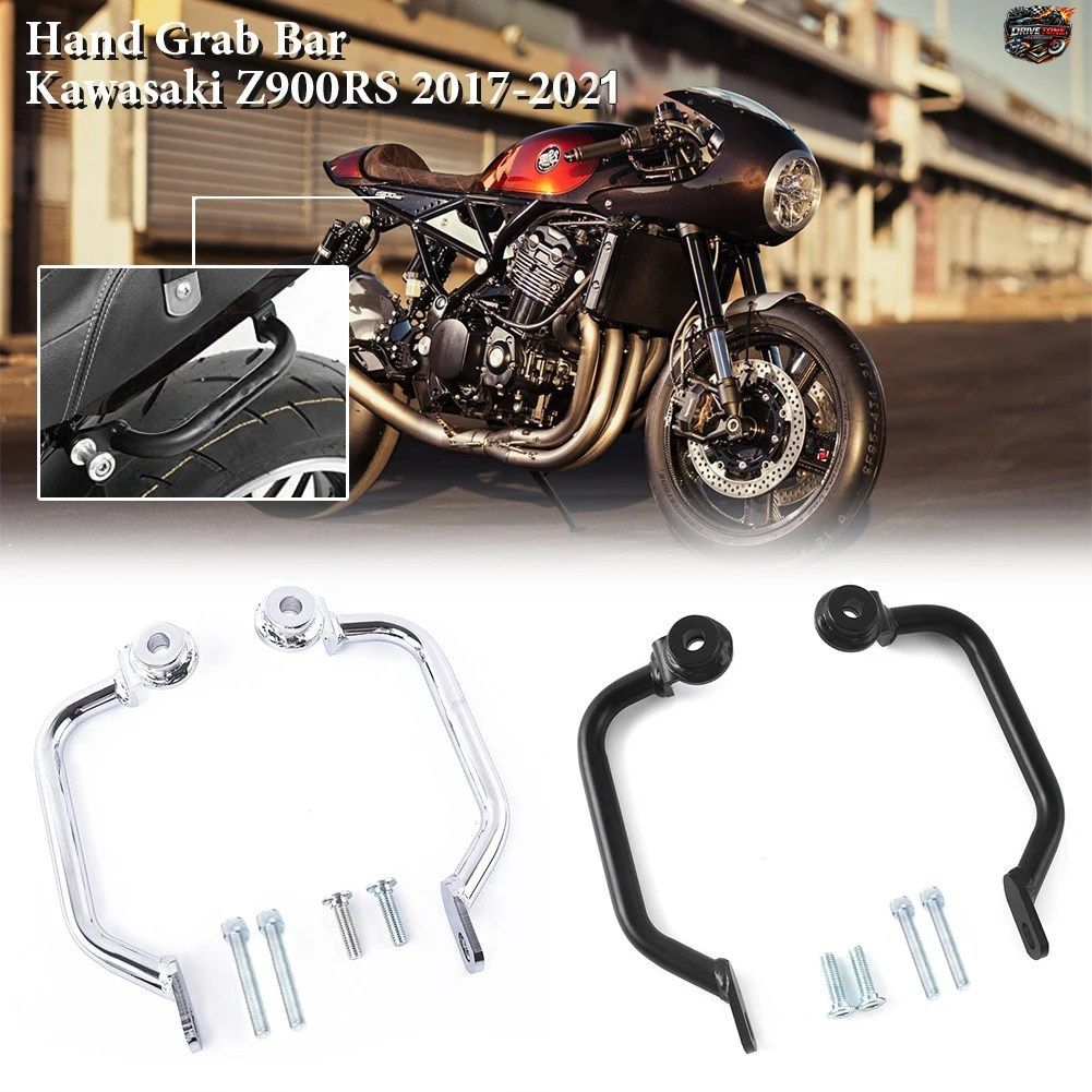 カワサキ Z900RS Z950RS Z900 RS CAFE 2017-2024 用 パッセンジャーリアシート ピリオンハンドル グラブバー ハンドレール オートバイアク