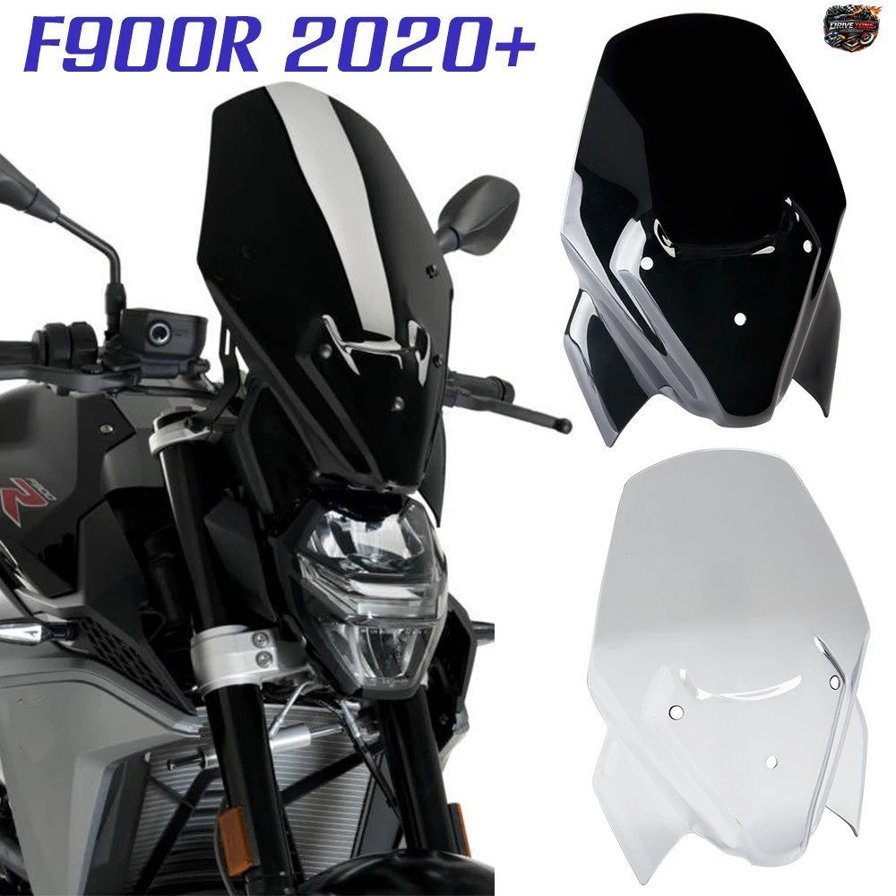 BMW F900R用オートバイ用ウインドシールド、ウインドスクリーン、エアフロー、ウィンドディフレクター、バイザー、2020-2023アクセサリー