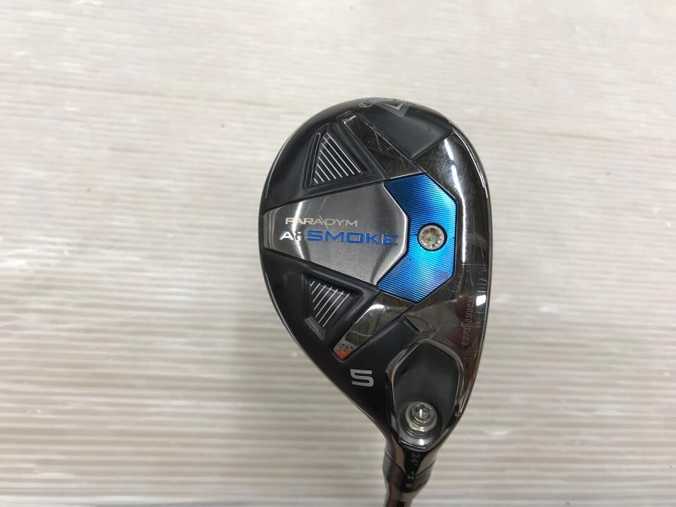 キャロウェイ　PARADYM Ai SMOKE　24度　TENSEI 50 for Callaway(Ai SMOKE)　SRフレックス　ユーティリティ　中古　ゴルフドゥ！成田美郷台店【最短即日発送】