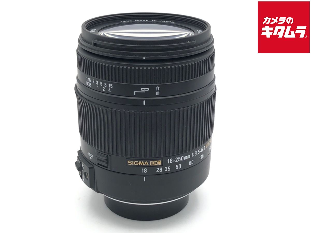 【中古】 【並品】 シグマ 18-250mm F3.5-6.3 DC MACRO HSM ペンタックス用