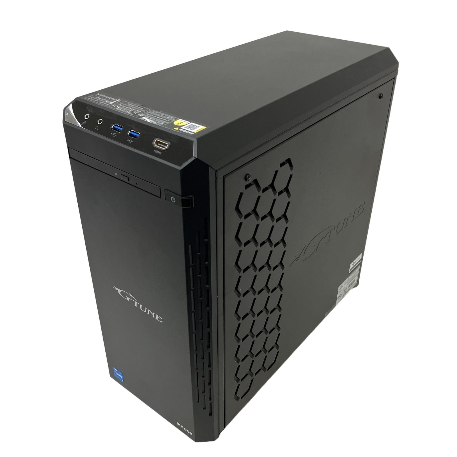 Mouse G-TUNE DGI5G60BC21DNHB3 デスクトップ パソコン i5 14400F 32GB SSD 1TB RTX 4060 win11 中古 M11291692