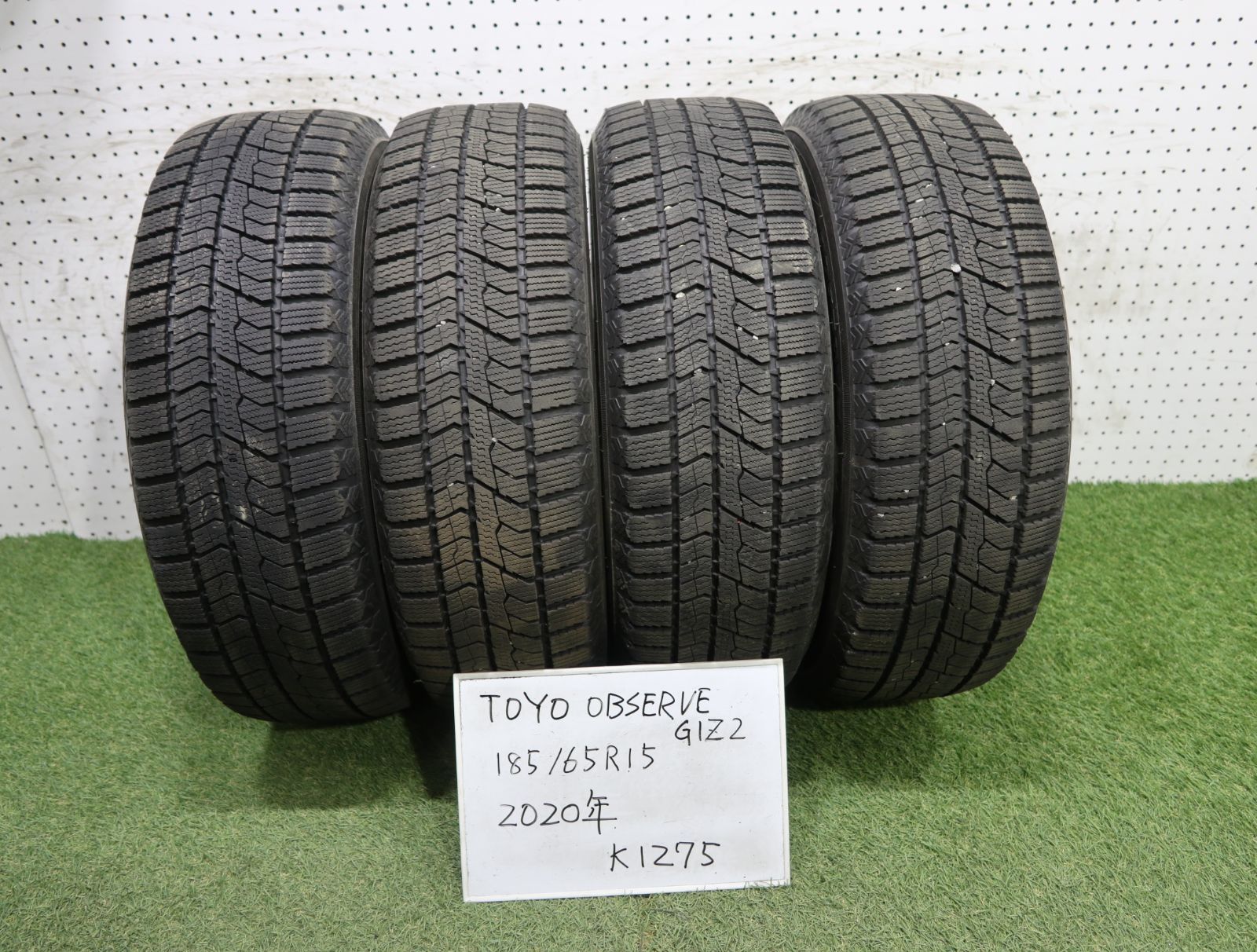 1(K1275)☆2020年製/TOYO/OBSERVE GIZ2/185/65R15☆ノート・フリード等に
