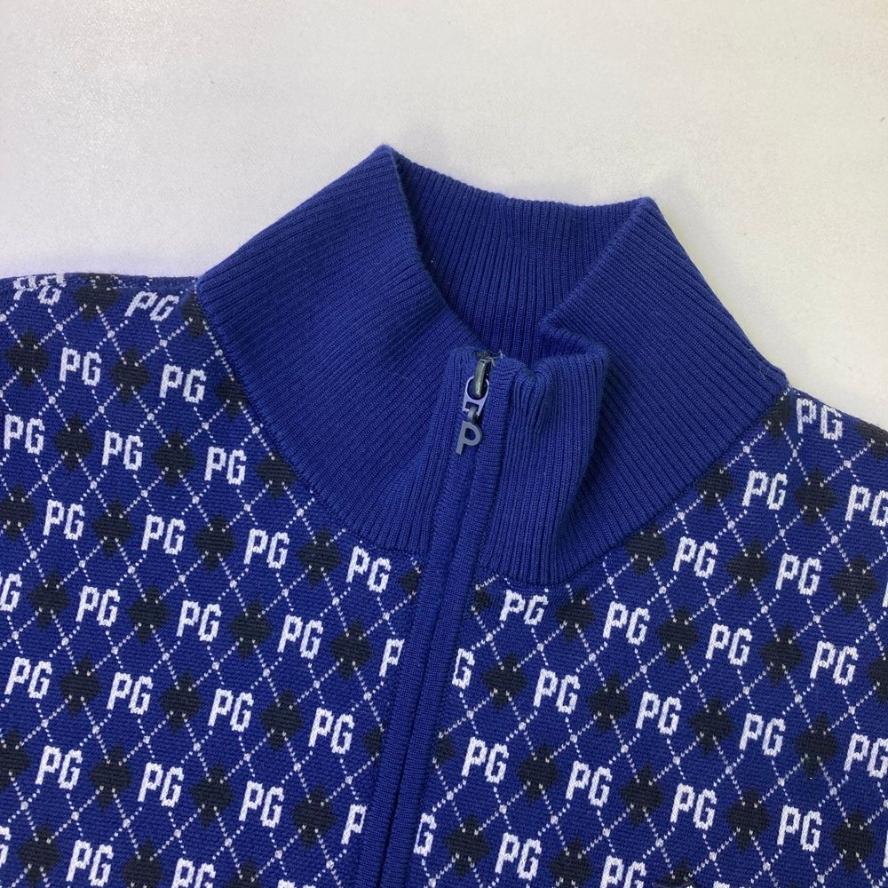 ダ*ケ様 極美品 PEARLY GATES パーリーゲイツジップニットジャケット