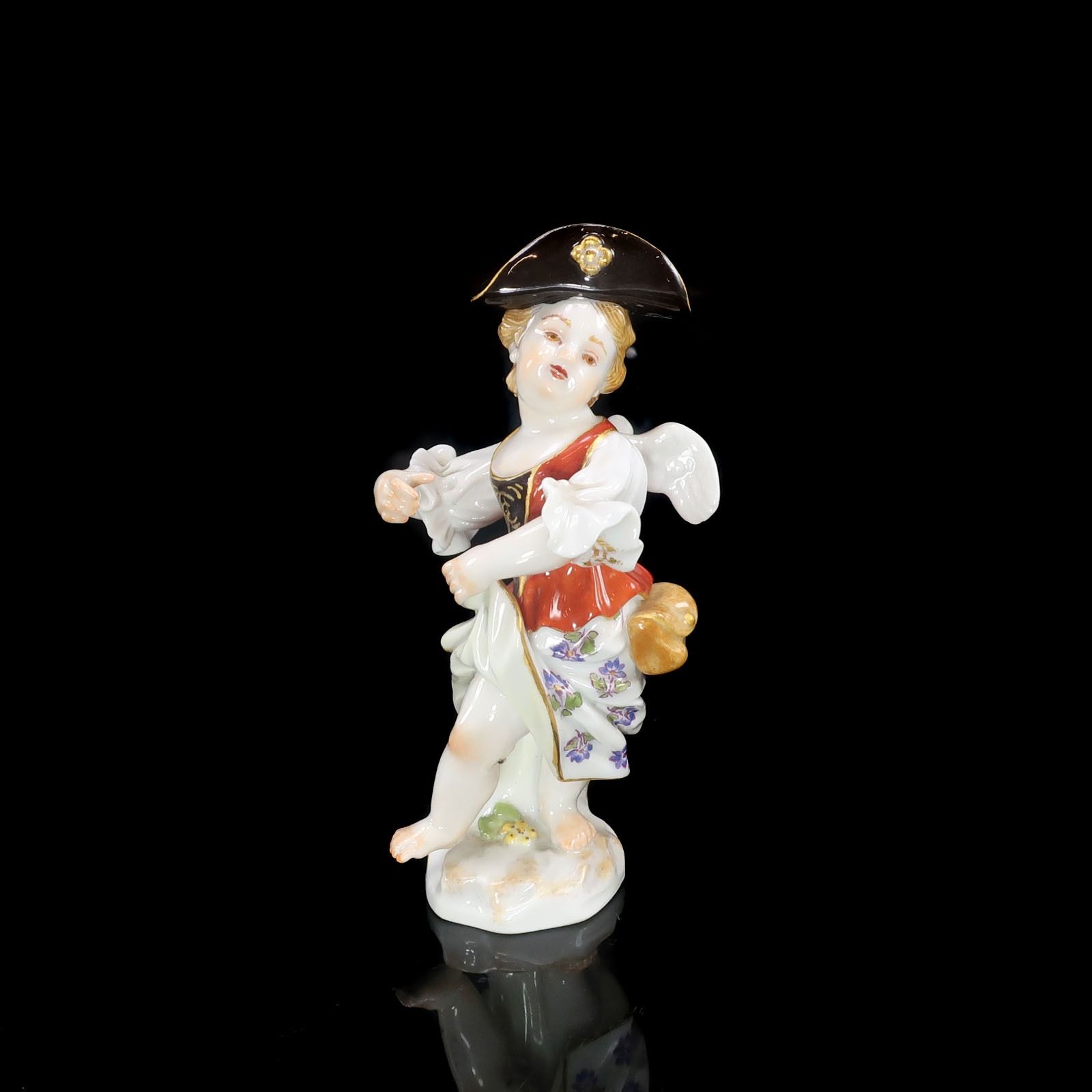 【Meissen】マイセン 天使の人形 60089 / 2413 ポーセリン _ 置物 オブジェ
