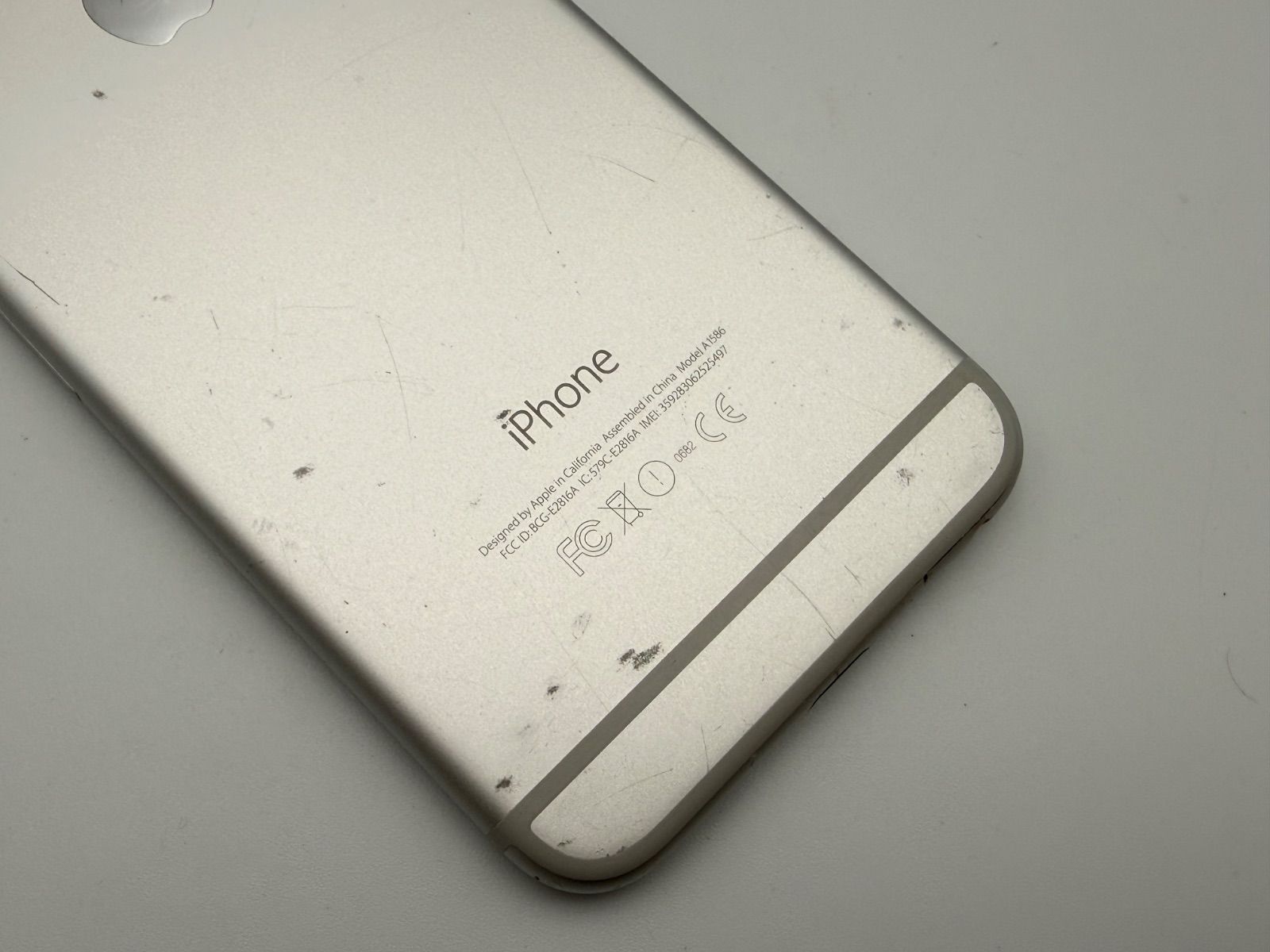 【美品】iPhone6 16GB シルバー バッテリー最大容量92% iPhone6 16GB シルバー バッテリー92% Softbank - メルカリ