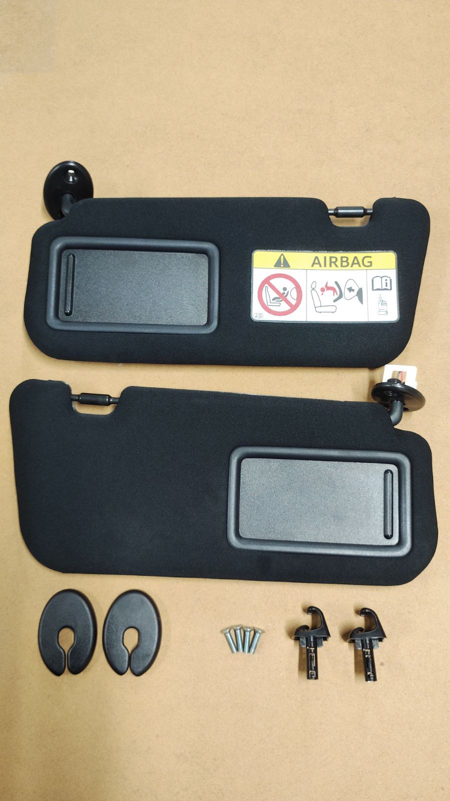 レクサス　CT　ZWA10　中期　Fスポーツ Xライン　サンバイザー　左右　セット