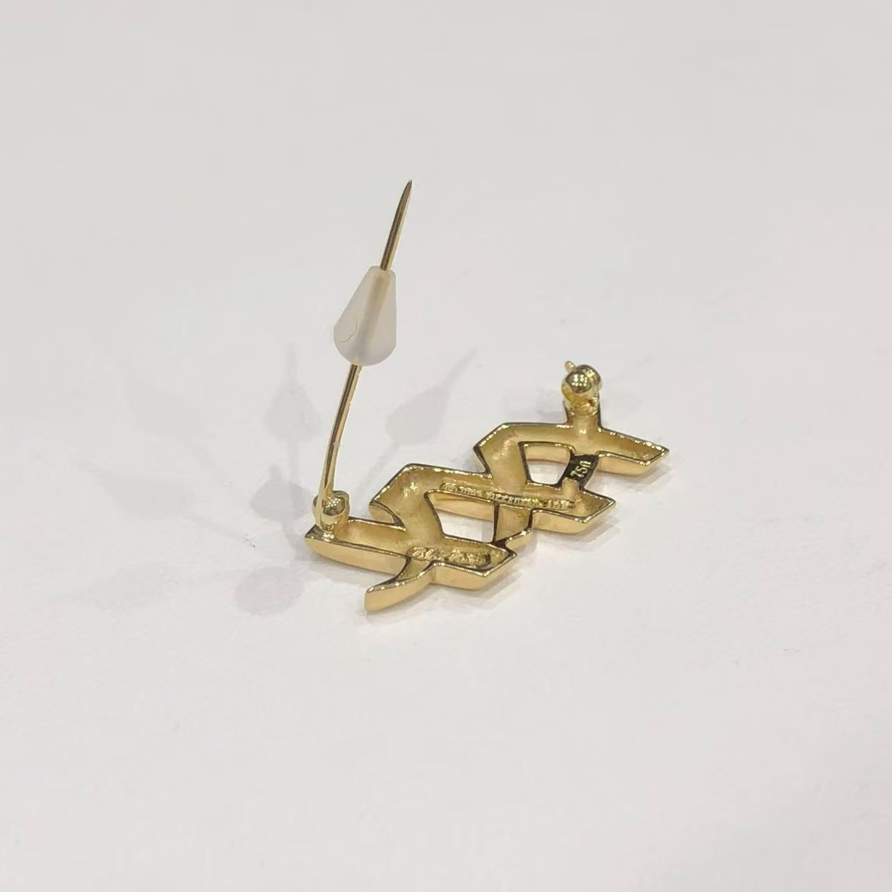 ティファニー TIFFANY＆Co. パロマピカソ キス ブローチ K18YG