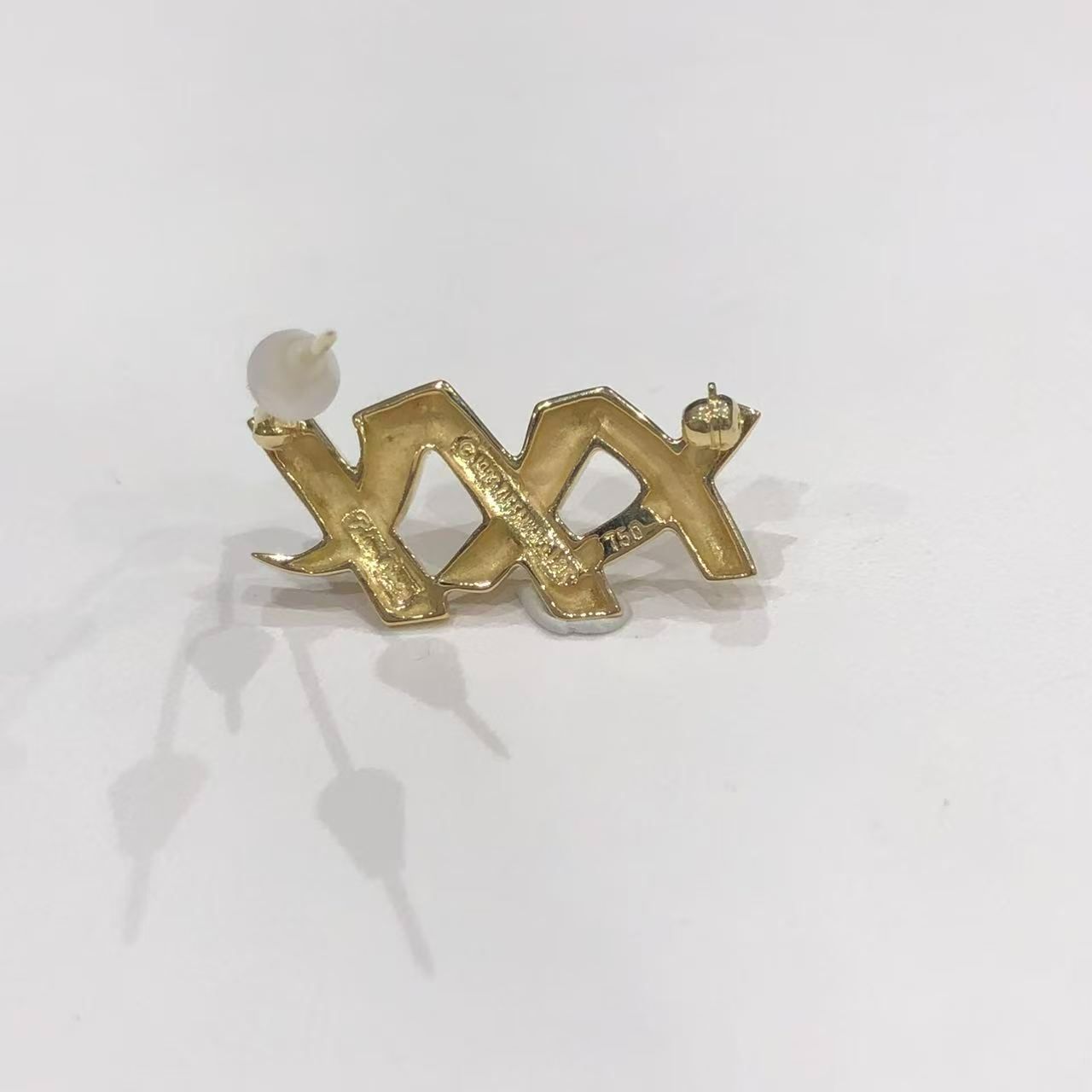 ティファニー TIFFANY＆Co. パロマピカソ キス ブローチ K18YG