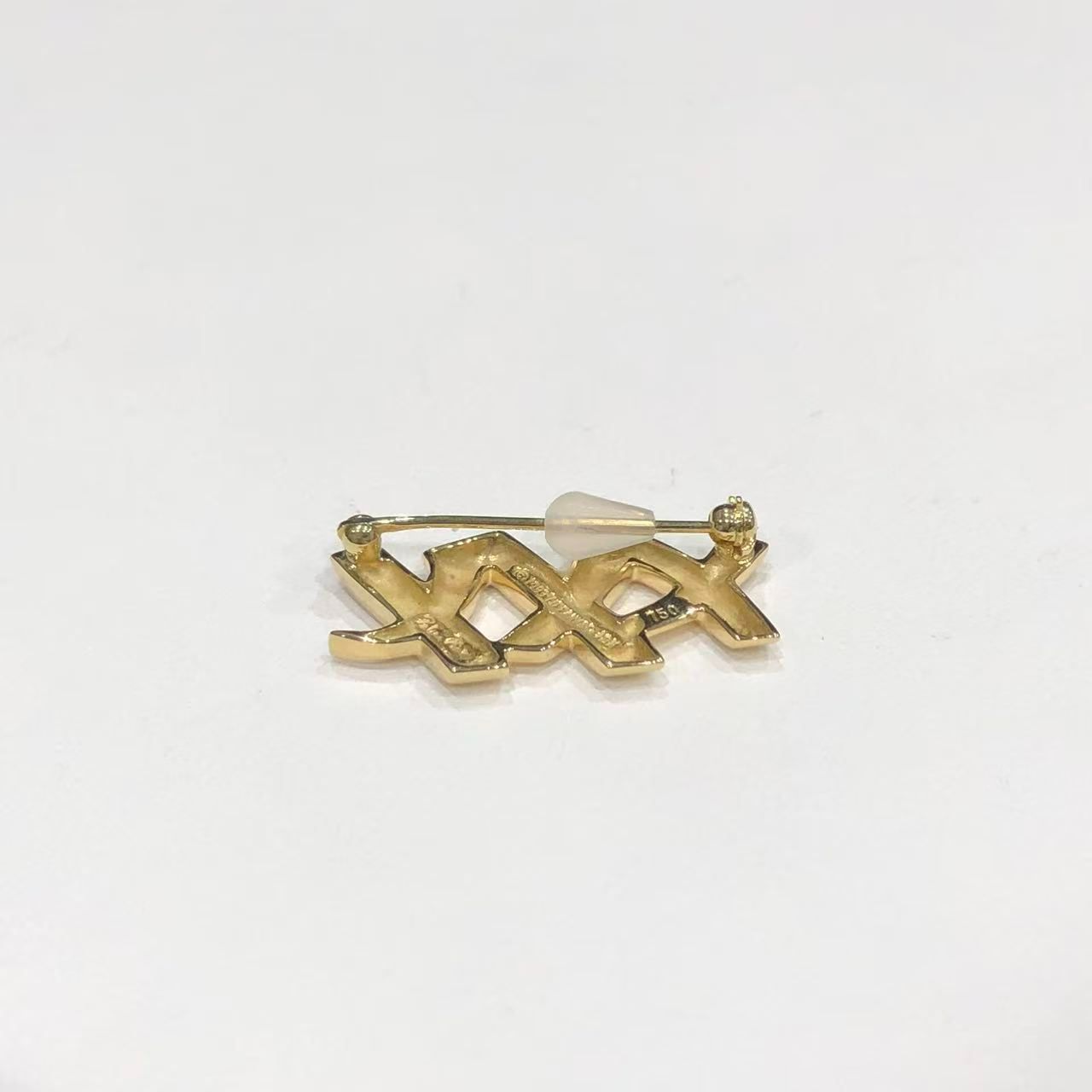 ティファニー TIFFANY＆Co. パロマピカソ キス ブローチ K18YG