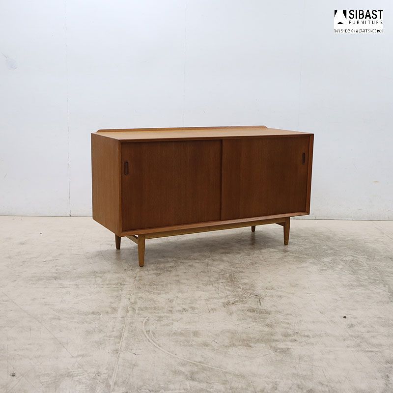 ◆Sibast Furniture◆ シバストファニチャー OS11 サイドボード/キャビネット アルネ・ヴォッダー チーク材 ヴィンテージ リバーシブル扉