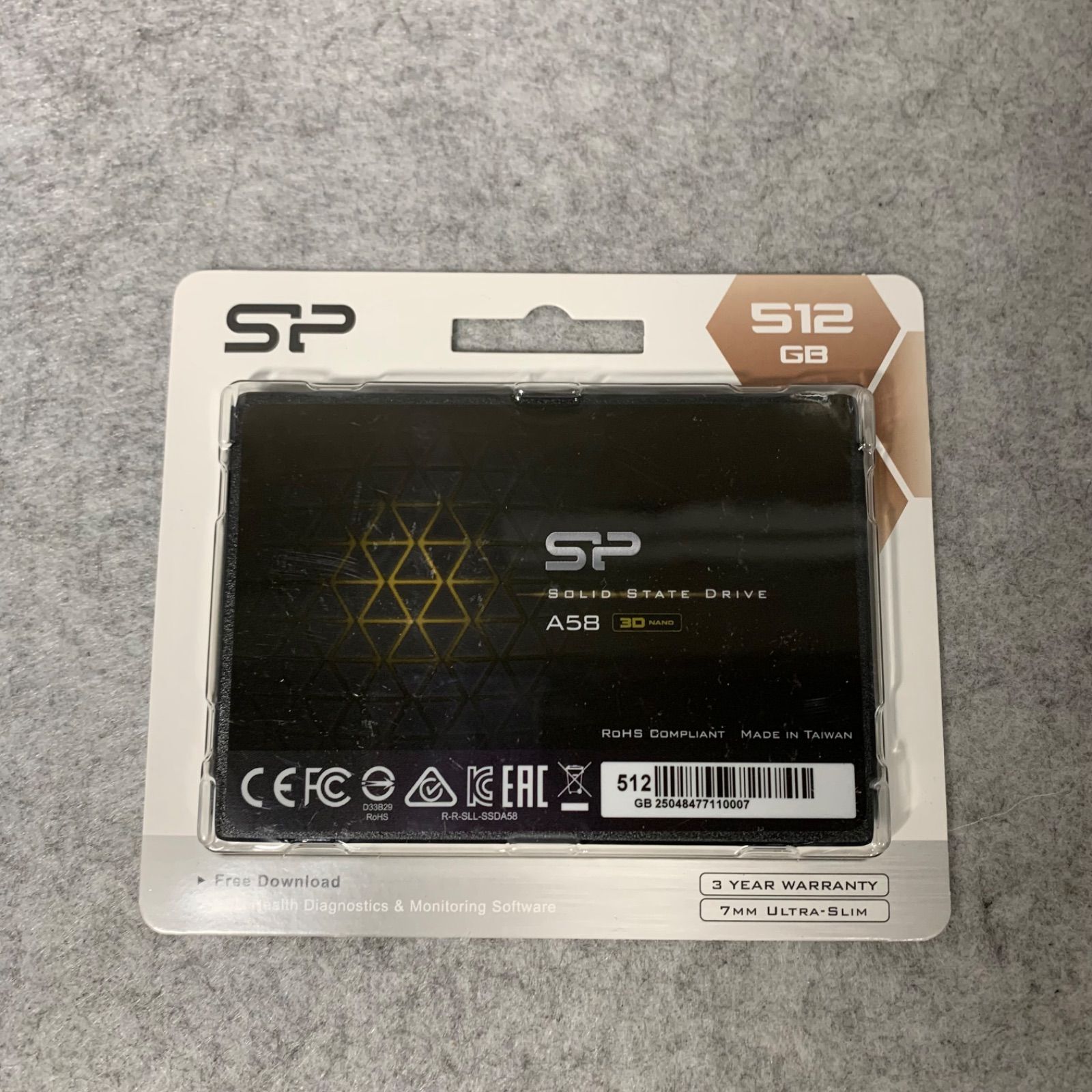 シリコンパワー 512GB SSD 新品未使用 - メルカリ