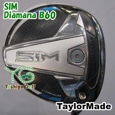 フェアウェイウッド テーラーメイド SIM/Diamana B60/X/15[146180]