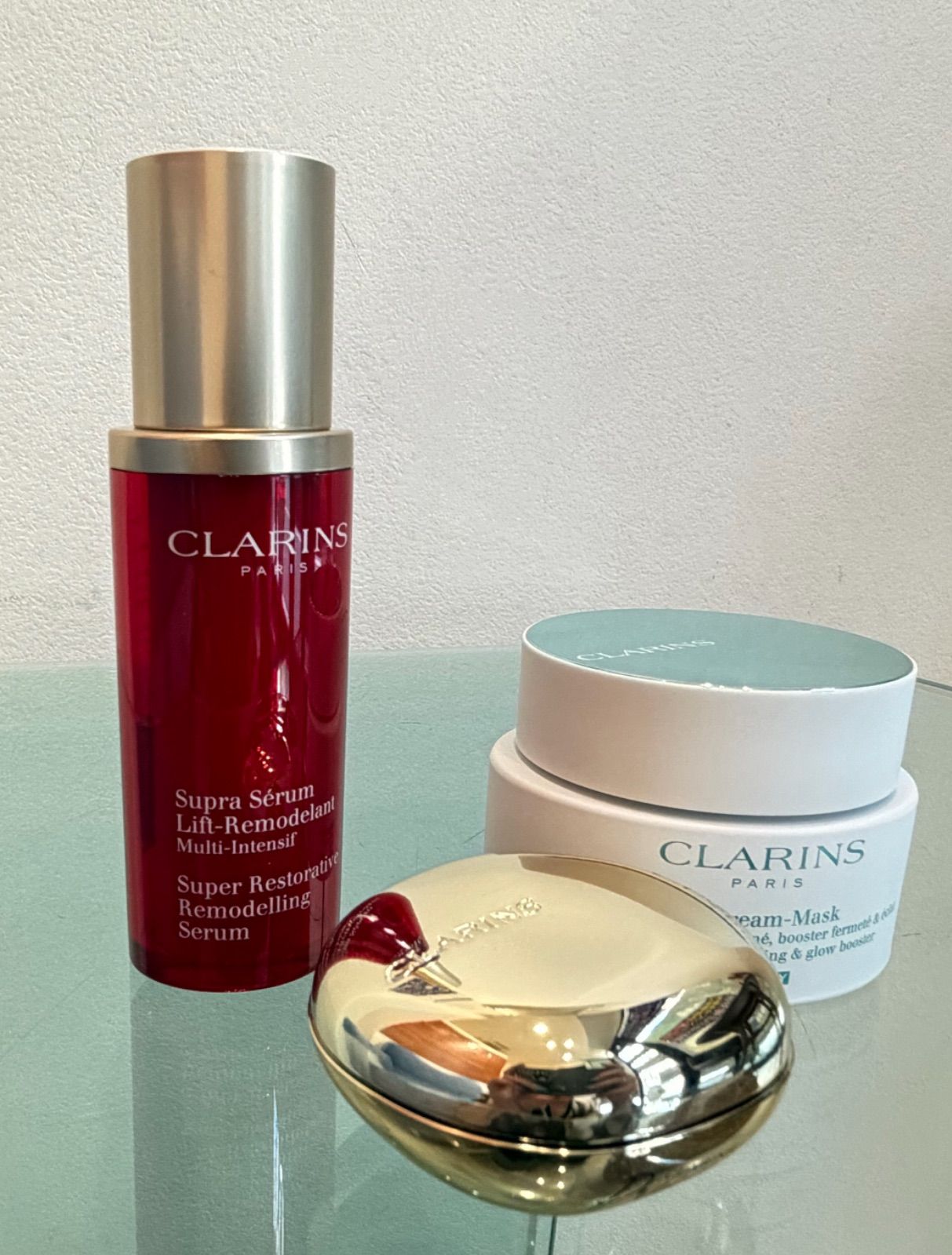 ★NA6127 3点セット! CLARINS クラランス 美容液 目もとクリーム パック