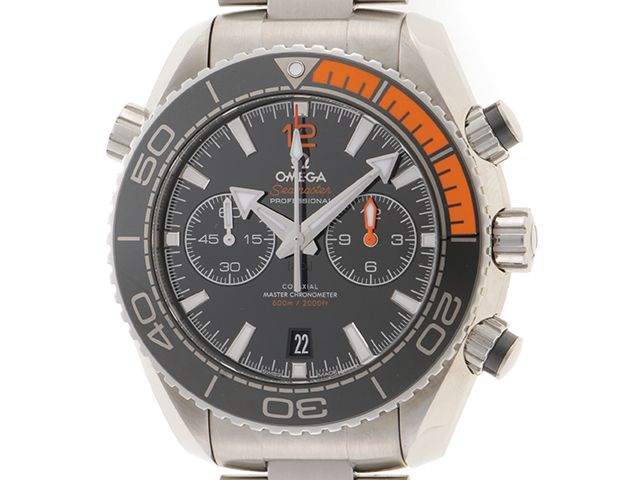 OMEGA オメガ シーマスター プラネットオーシャン 600M 時計 215.30.46.51.01.002 腕時計 ステンレススチール ブラック文字盤 自動巻き メンズ【中古】472