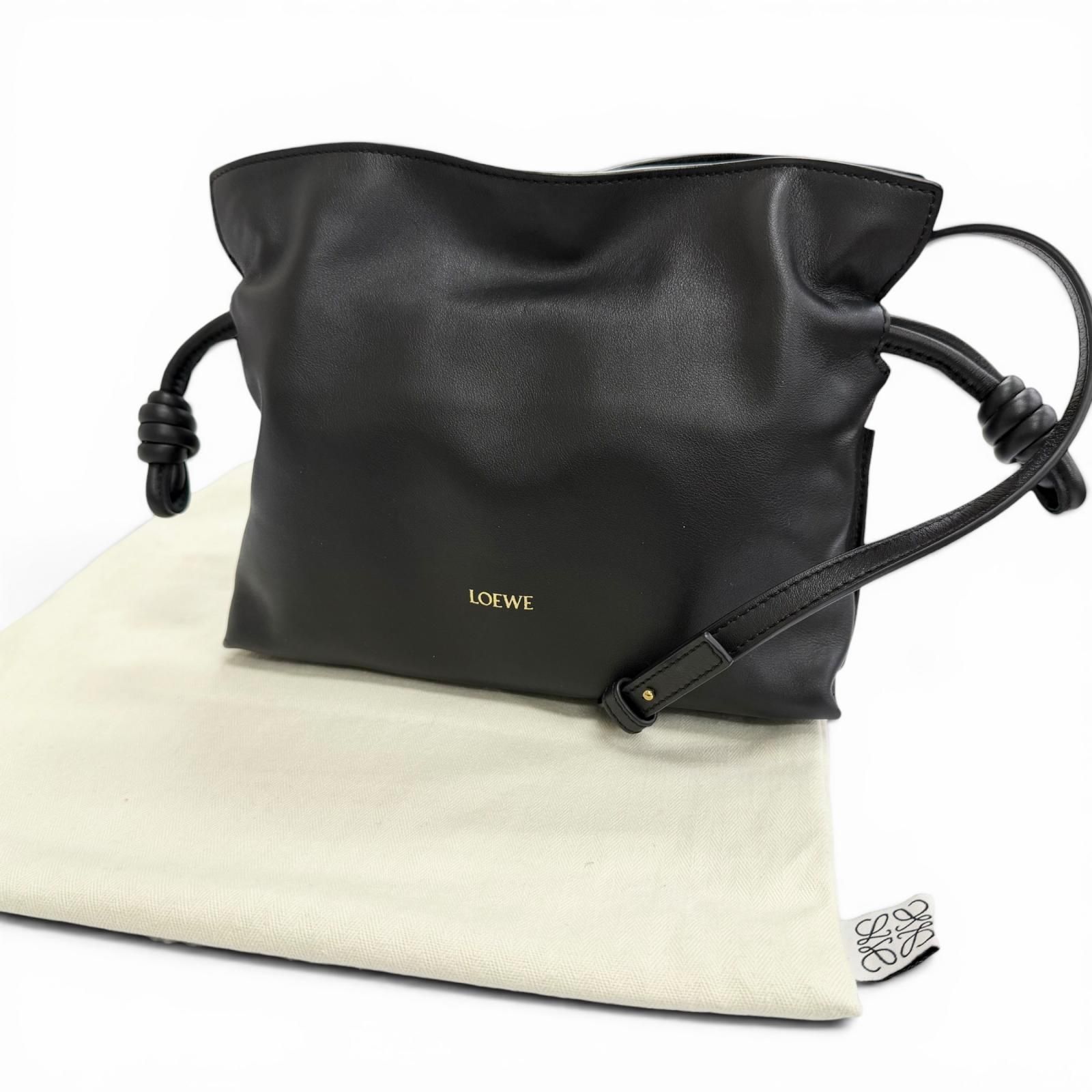 美品△LOEWE ロエベ A411FC2X73 FLAMENCO CLUTCH MINI フラメンコ 
