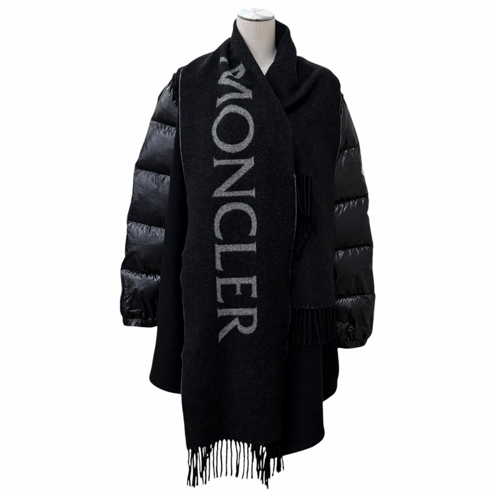 美品☆MONCLER モンクレール MANTELLA ロゴワッペン ダウンスリーブ