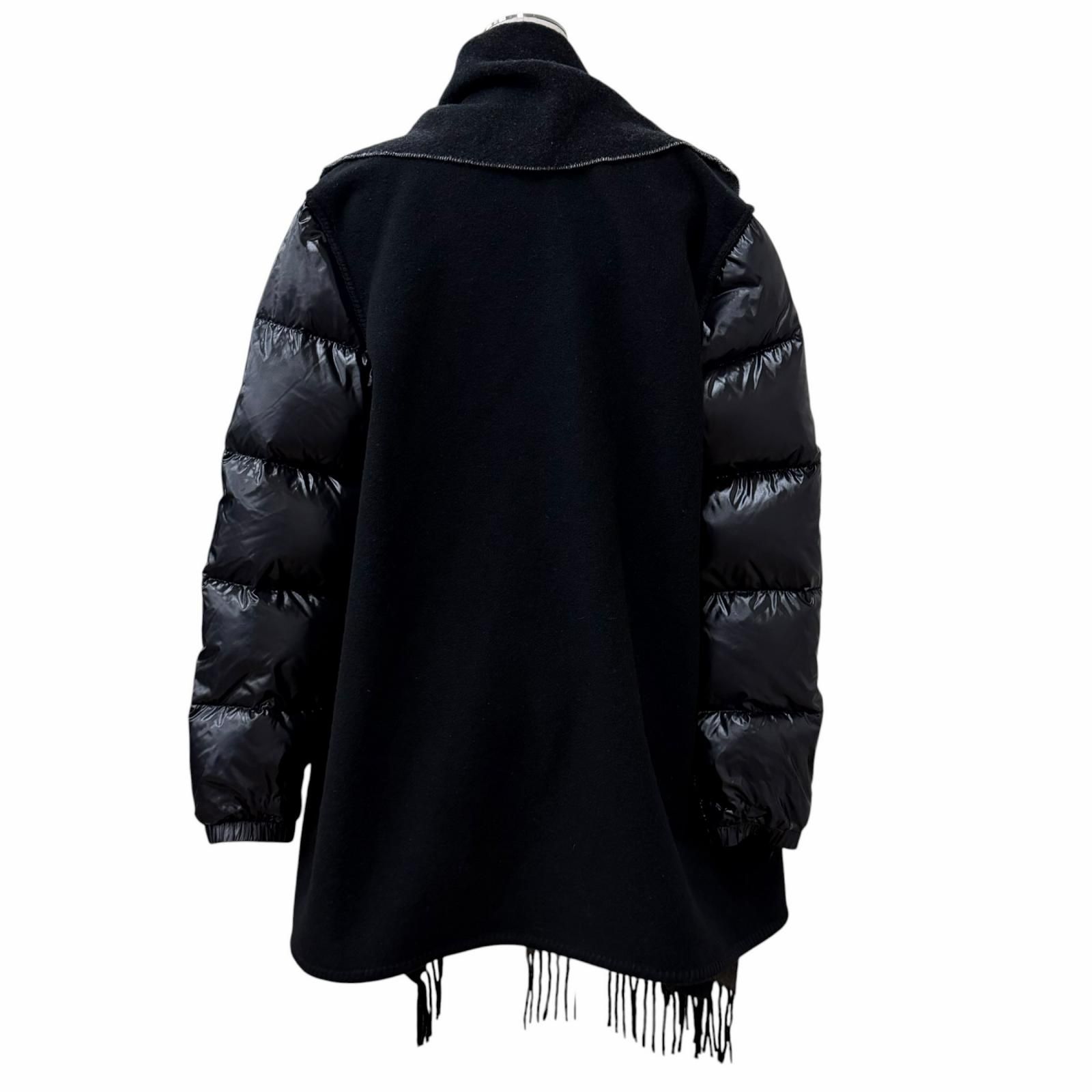 美品☆MONCLER モンクレール MANTELLA ロゴワッペン ダウンスリーブ