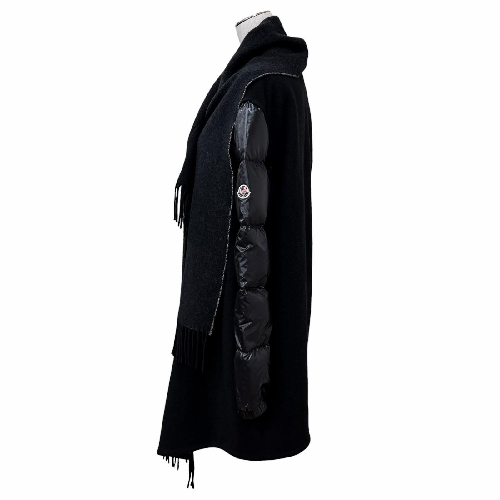 美品☆MONCLER モンクレール MANTELLA ロゴワッペン ダウンスリーブ