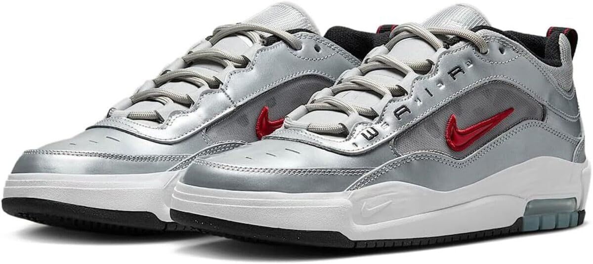 [ナイキ] エア マックス イショッド プレミアム AIR MAX ISHOD PRM メタリックシルバー/メタリックシルバー/ホワイト/バーシティレッド HF3062-001 29.0cm [29.0 cm]