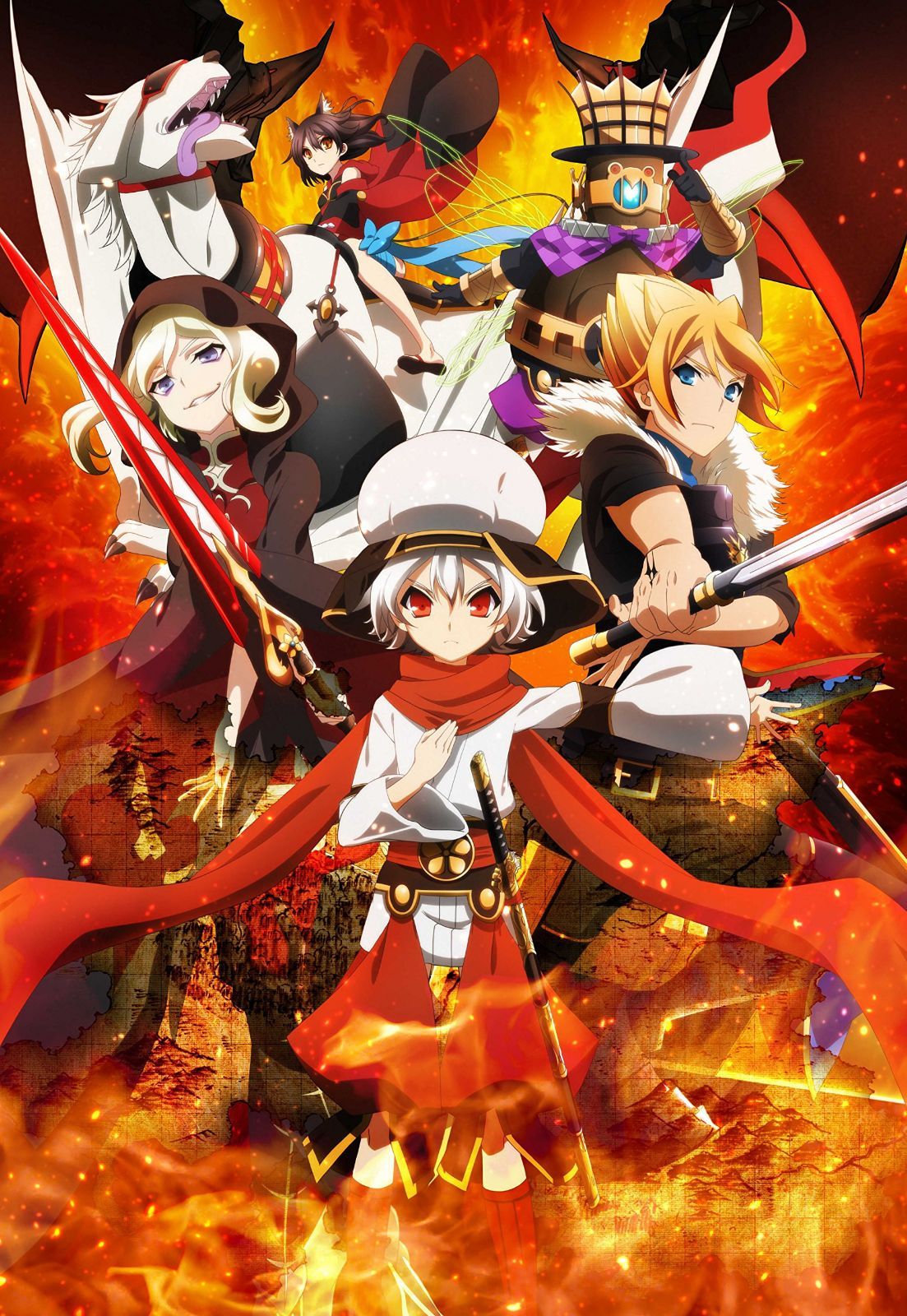 ケイオスドラゴン 赤竜戦役 第五夜 Blu-ray 初回生産限定版