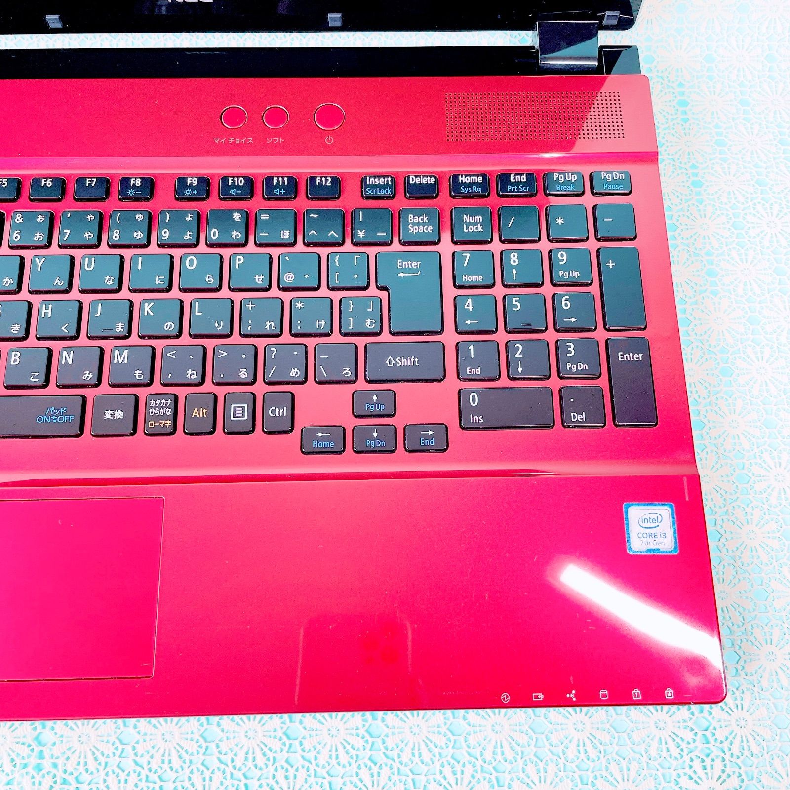 ノートPC 【お買い得】超大容量1TB‼️i5✨8GB✨ブルーレイ✨タッチ✨赤