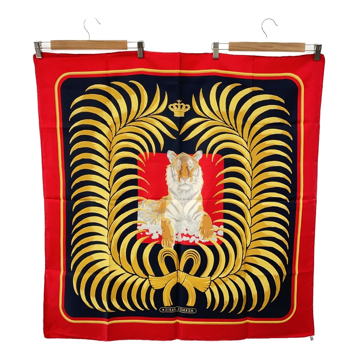HERMES エルメス カレ90 Tigre Royal 王者の虎 タイガー ロイヤル
