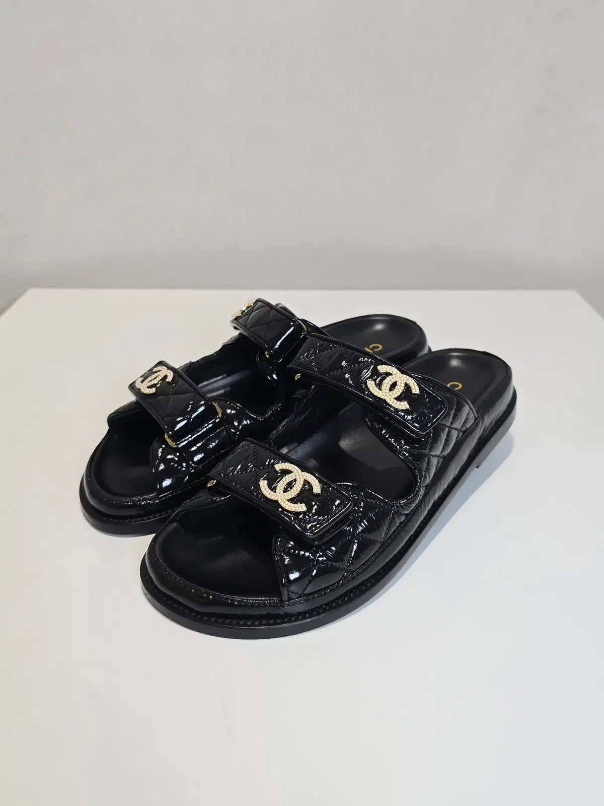 ラックスオール CHANEL バックル サンダル 25年式 G45507