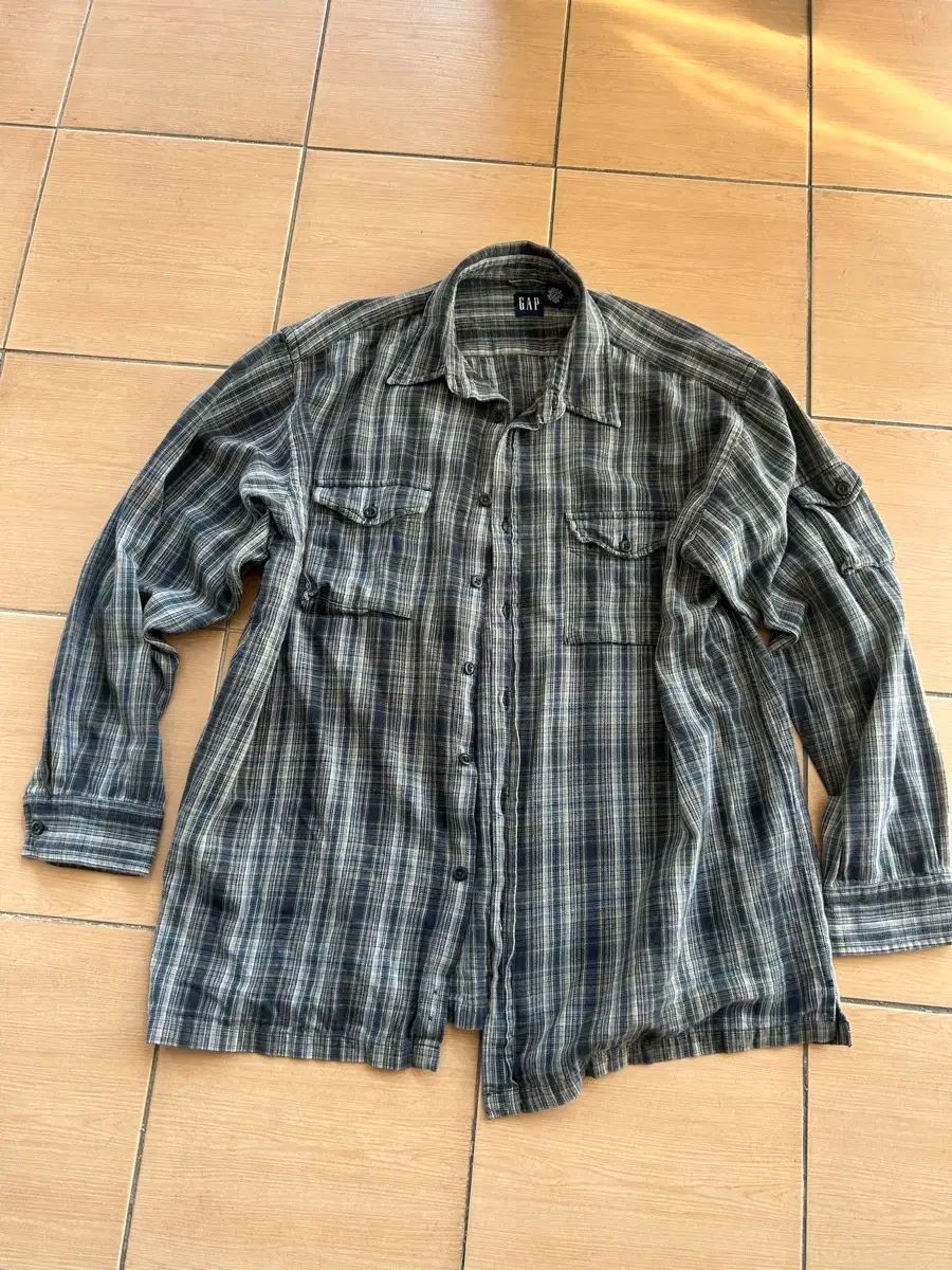90s オールドGAP チェックシャツ