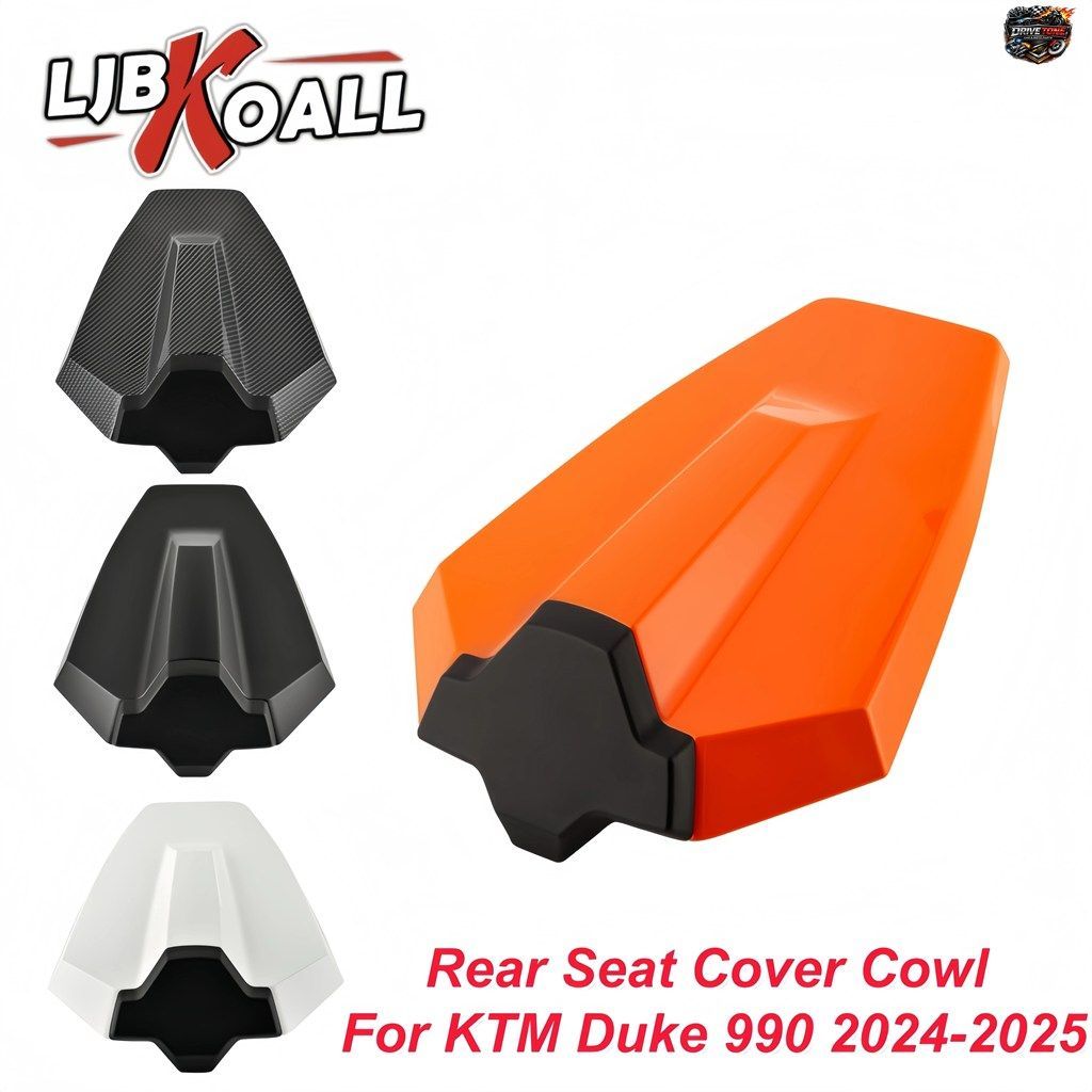 KTM DUKE 990 2024-2025用リアパッセンジャーシートカウル、KTM DUKE990リアシートカバーカウルフェアリング、オートバイアクセサリー