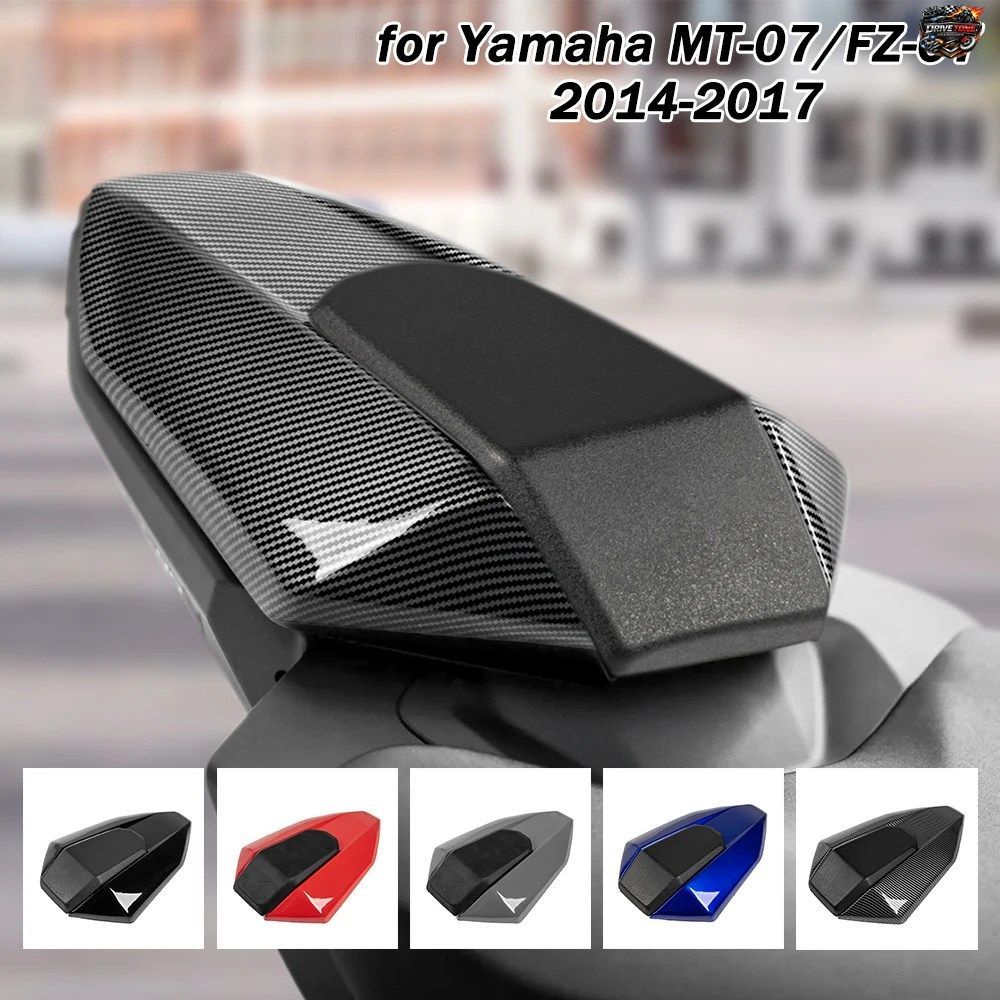 MT07 FZ07用リアシートカバーカウル、ヤマハ FZ-07 MT-07 2014 - 16 MT オートバイ用リアパッセンジャーピリオンフェアリング