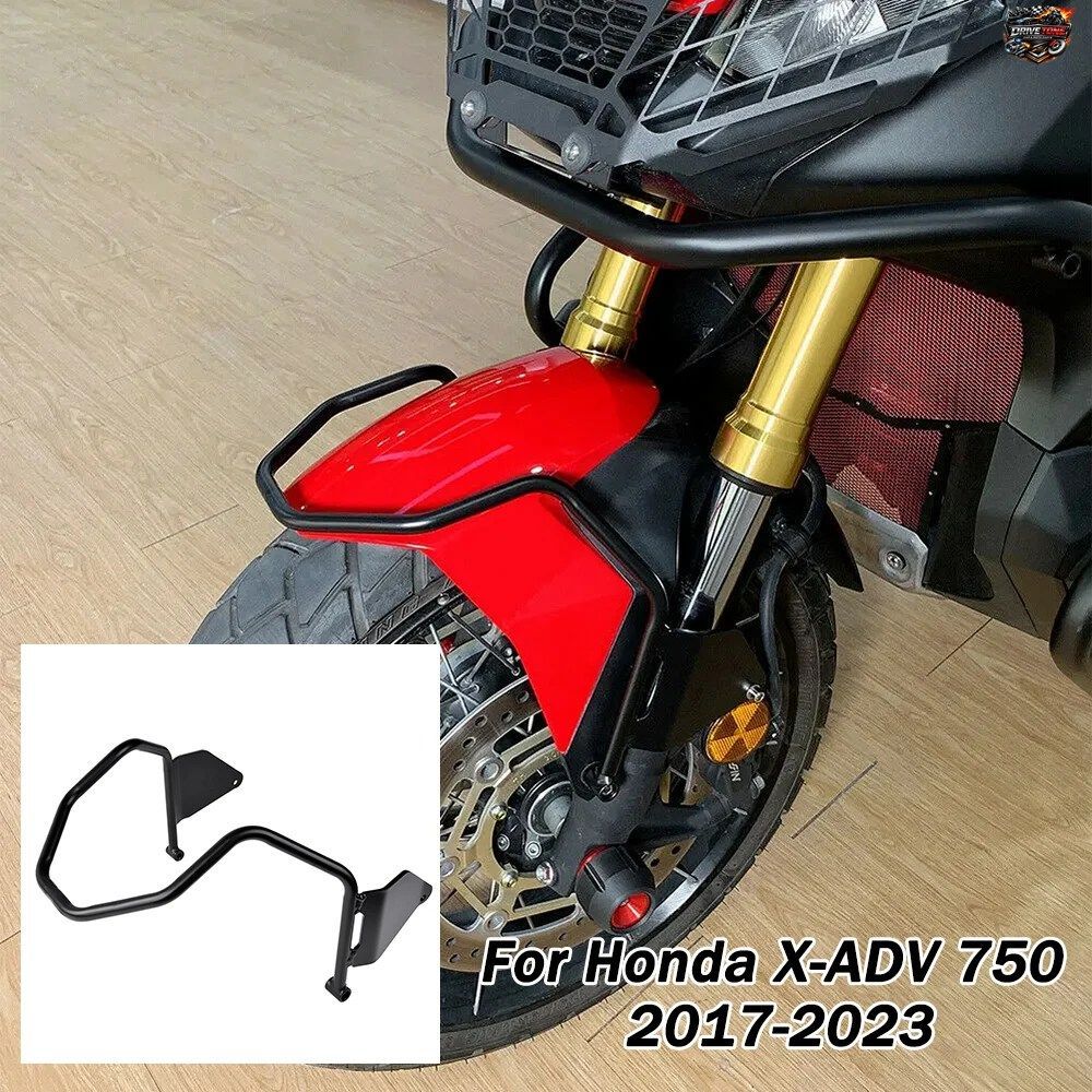 ホンダ X-ADV XADV750 X ADV 750 2017-2023 2019 用 オートバイ フロントホイールカバー バンパー スチール XADV 750 ホイールガード プロ