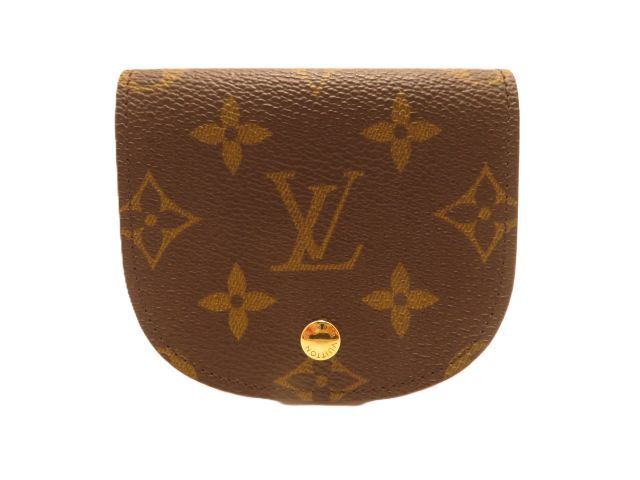 LOUIS VUITTON ルイ・ヴィトン バッグ ポルトモネ・グゼ モノグラム M61970 コインケース モノグラムキャンバス ブラウン レディース【中古】431