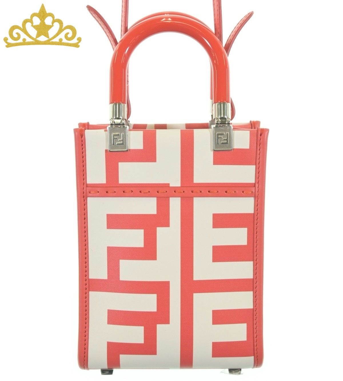 FENDI × Marc Jacobs サンシャイン ショッパー ミニ ショルダーバッグ ピンク レディース
