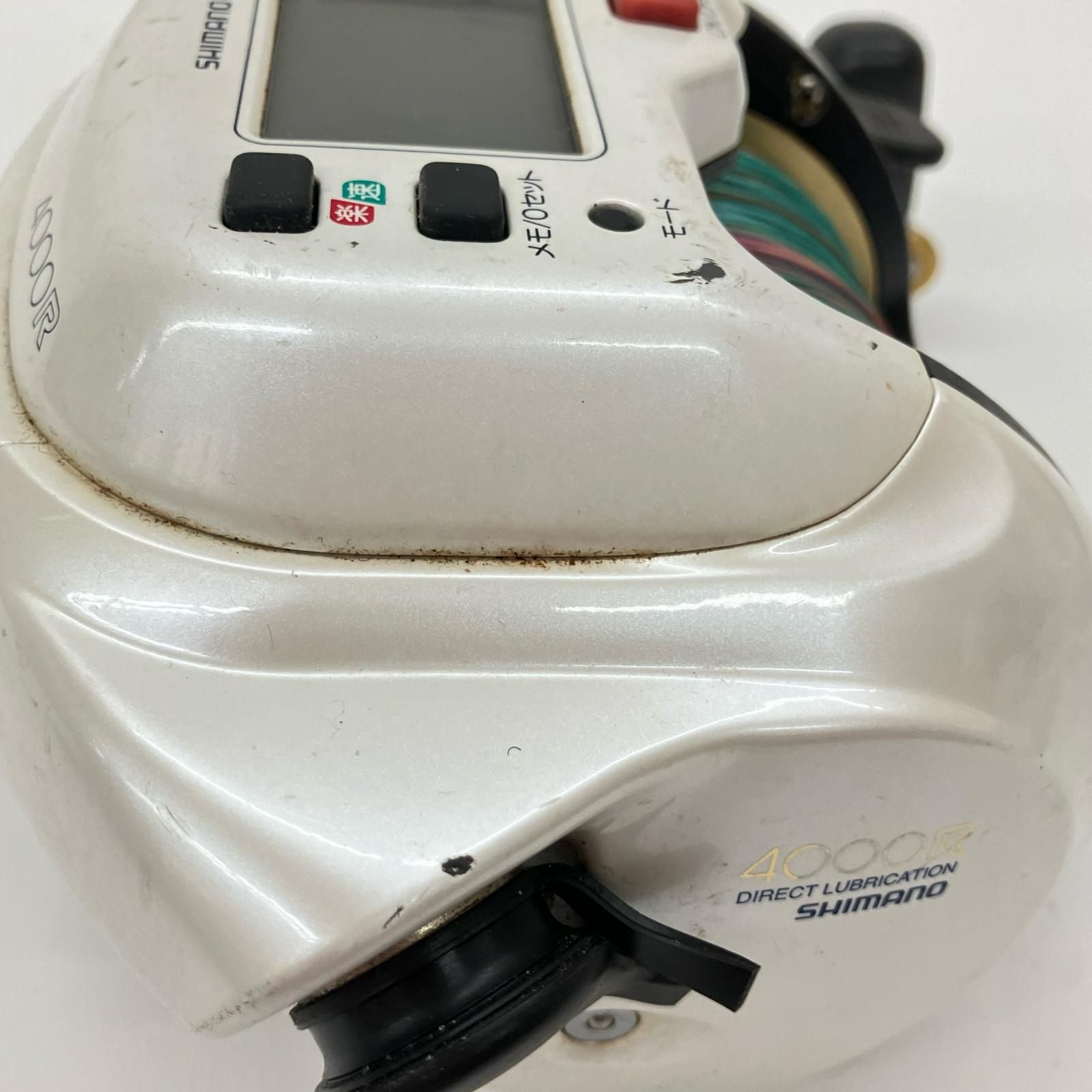 SHIMANO シマノ 02電動丸 4000R RG184 電動リール 現状渡し - メルカリ